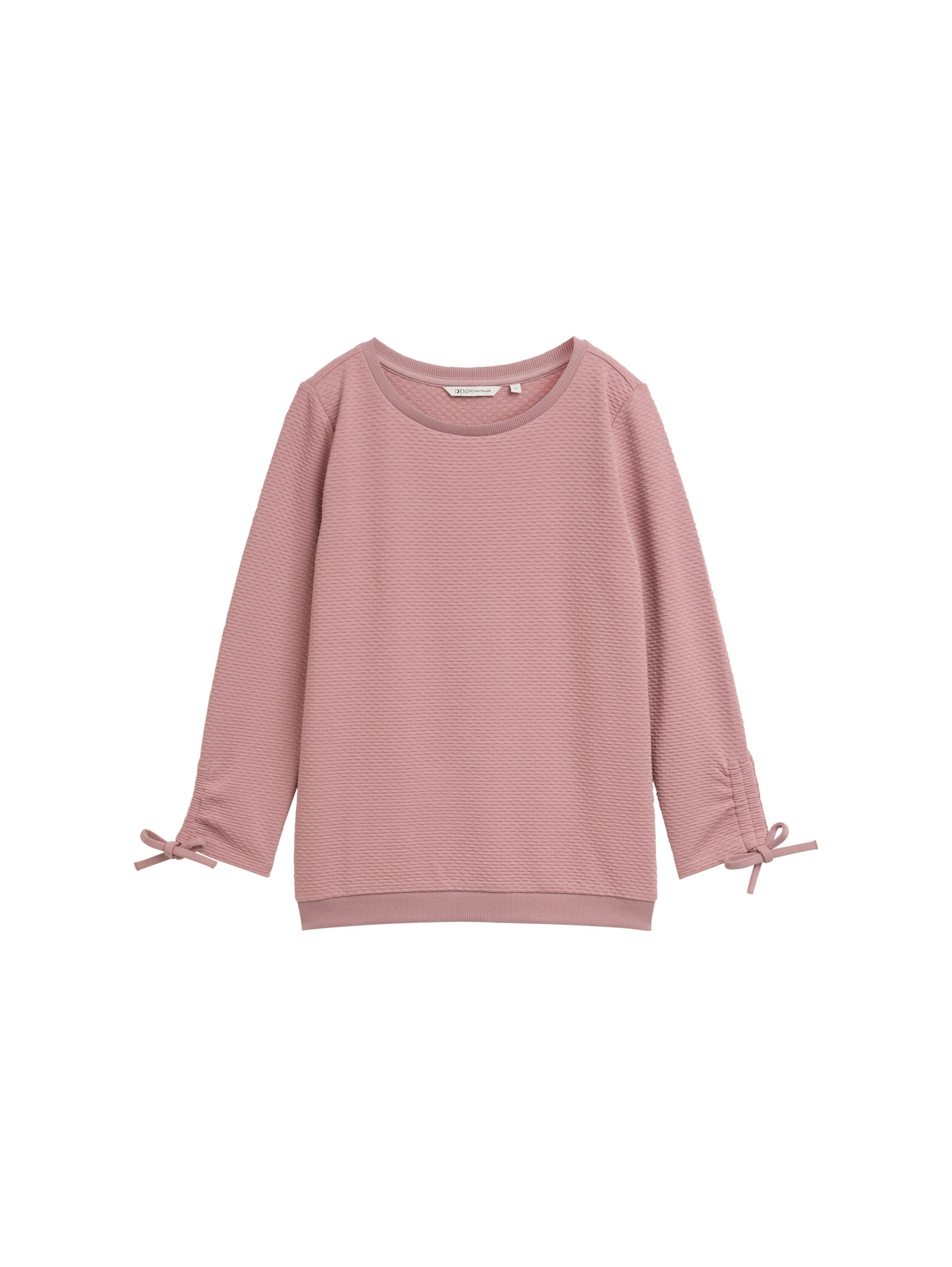 Tom Tailor Rose Sweater With Gathered Sleeves