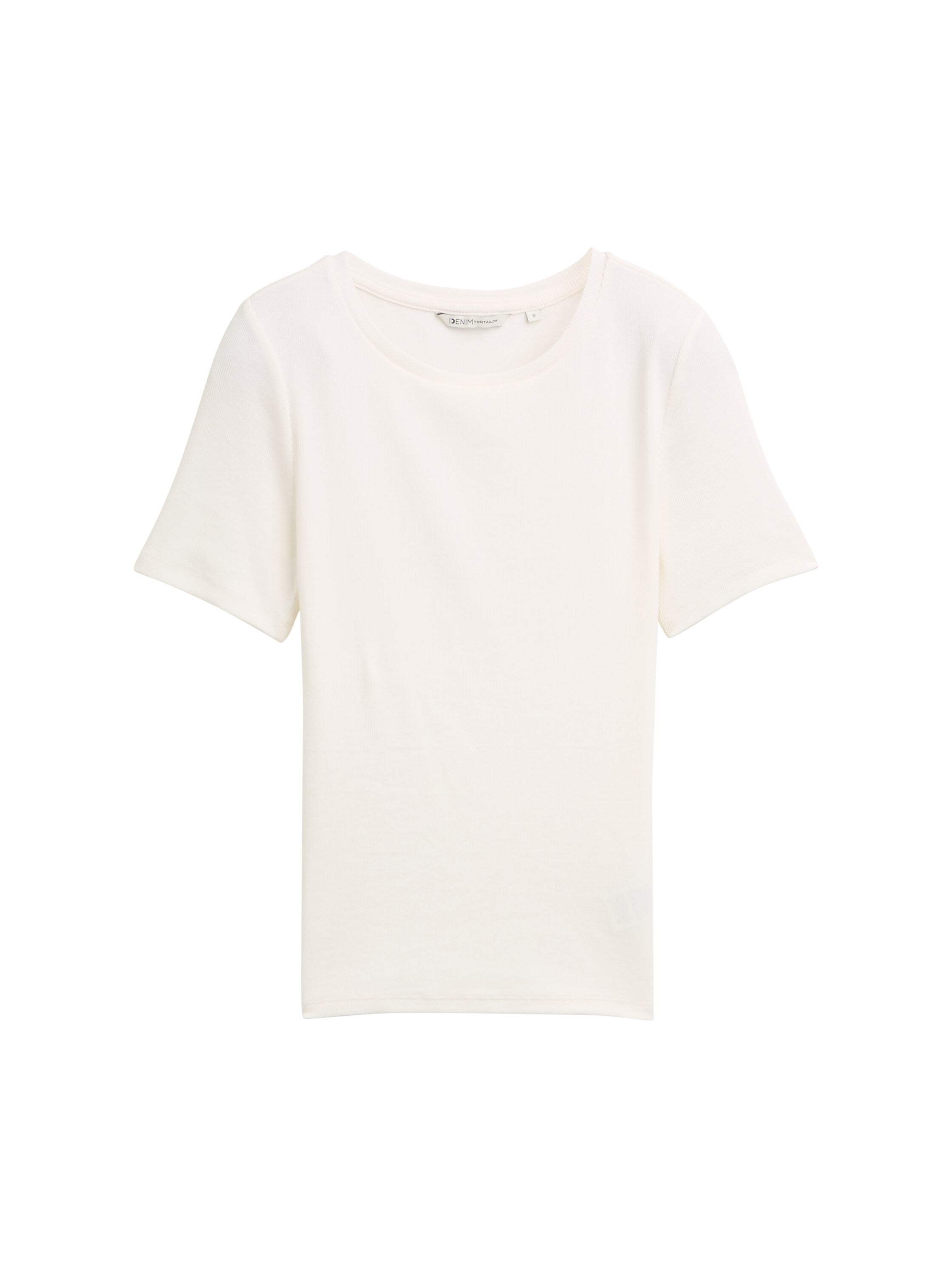 Tom Tailor Offwhite Slim Fit T-shirt