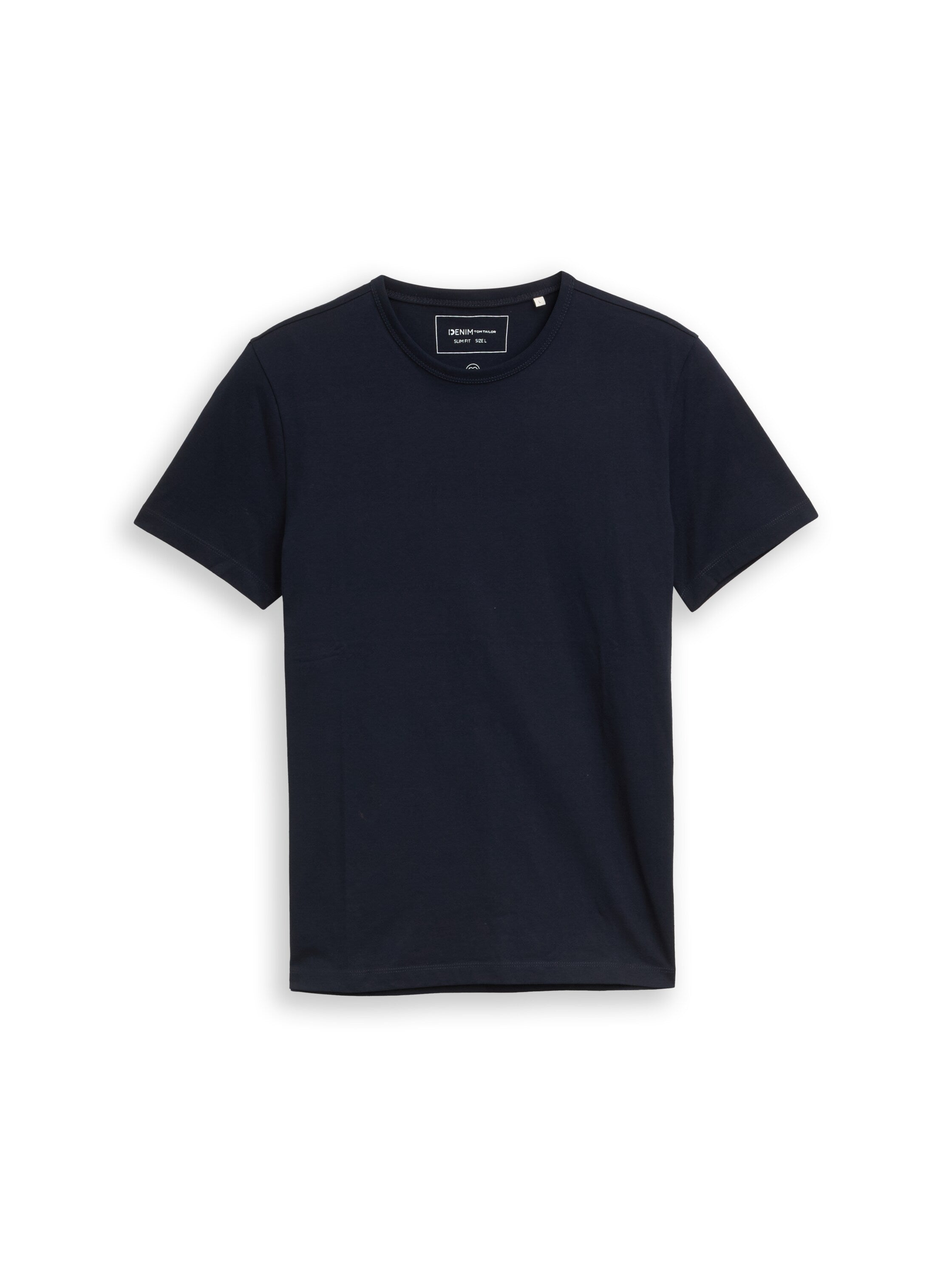 Tom Tailor Navy Cotton T-Shirt