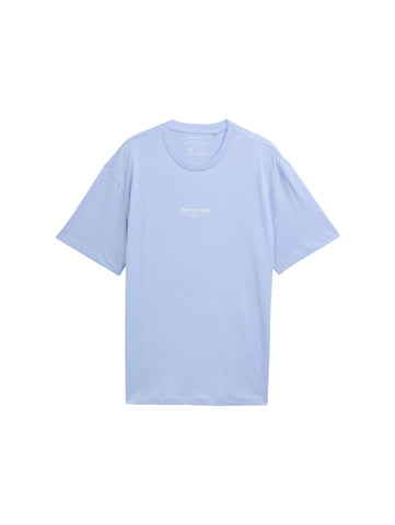 Tom Tailor Relaxed Fit Cotton Blue T-shirt
