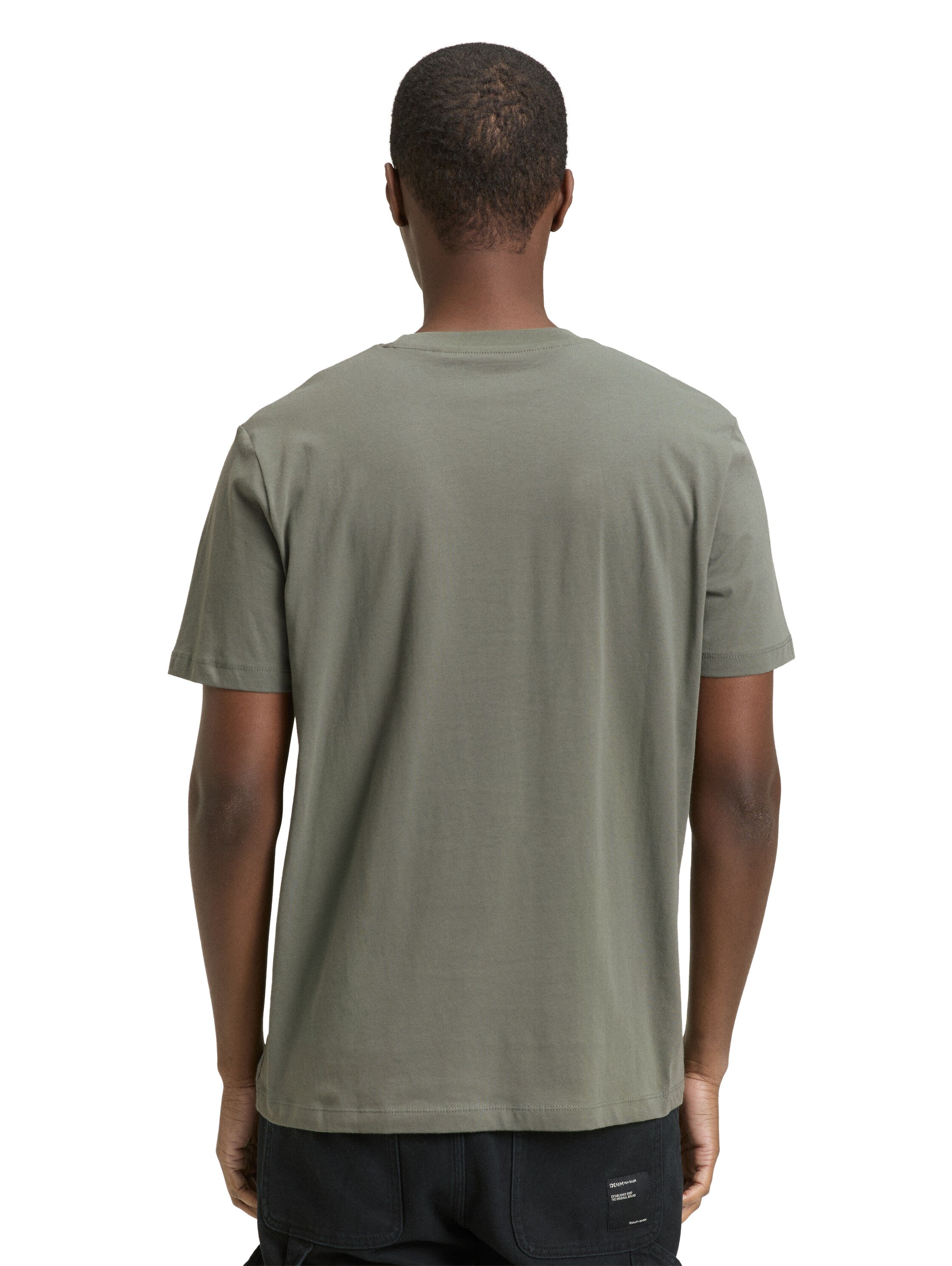 Tom Tailor Olive Short Sleeved T-Shirt
