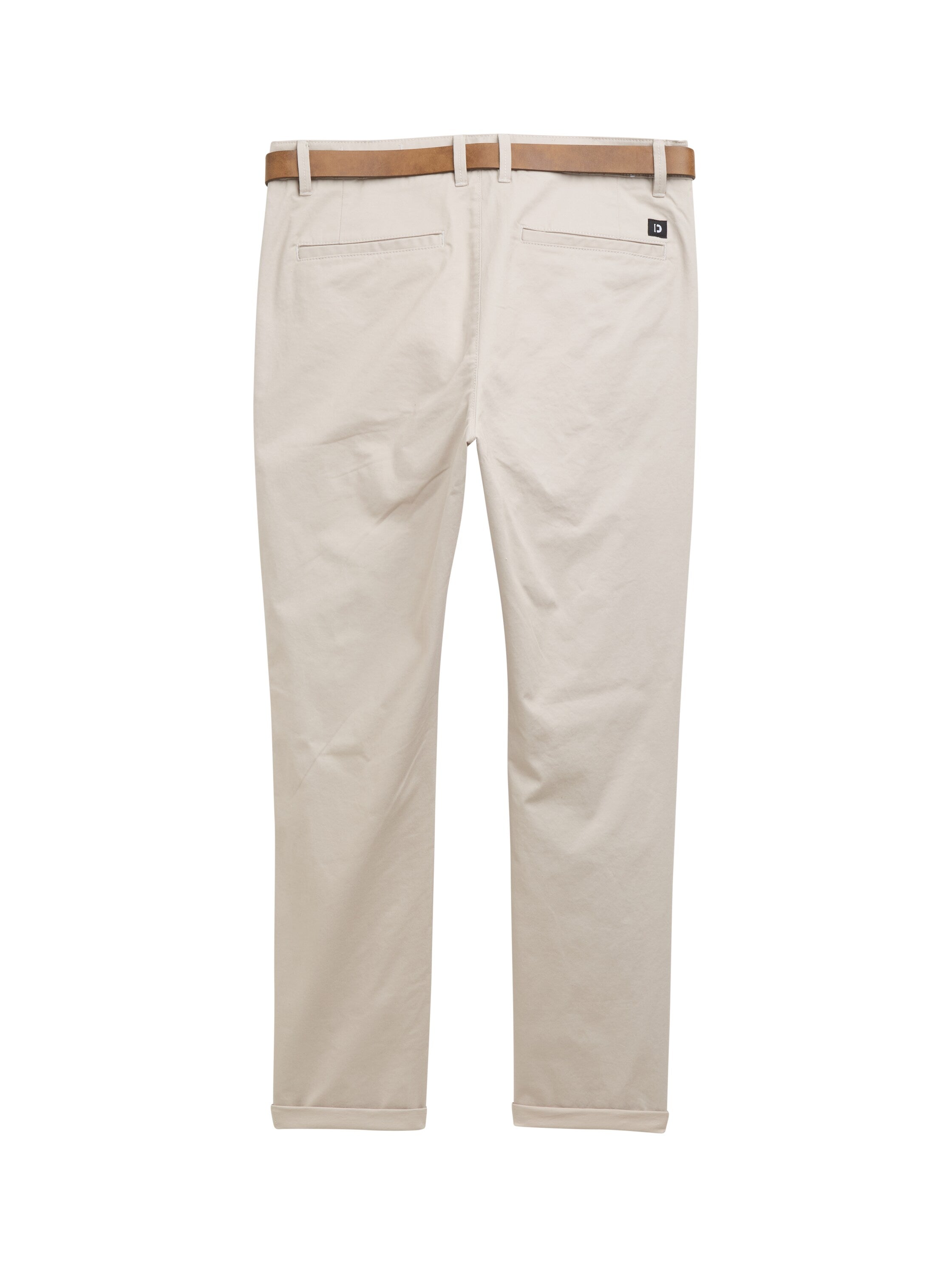 Tom Tailor Slim Fit Beige Chino With Belt