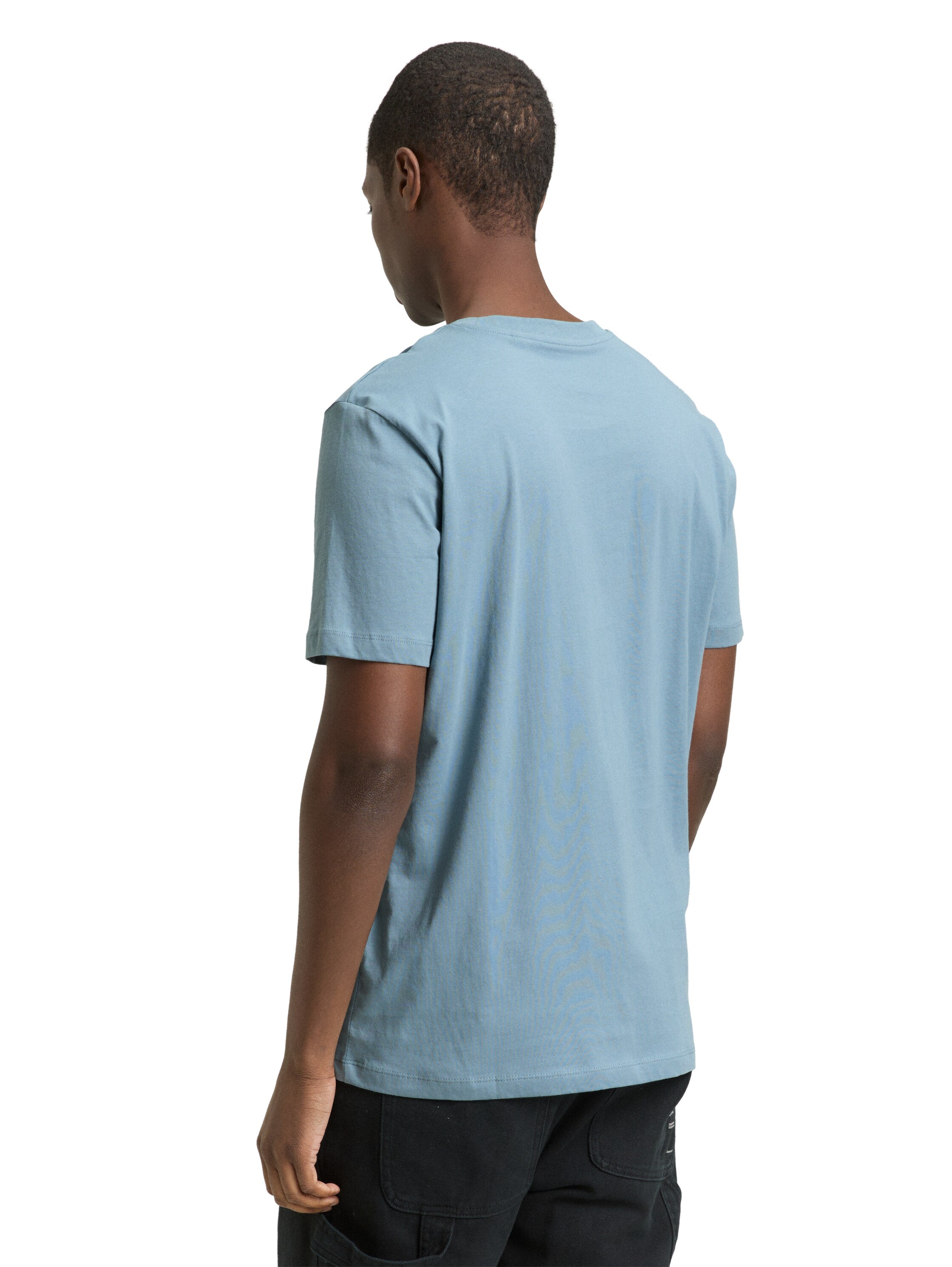 Tom Tailor Blue Short Sleeved T-Shirt