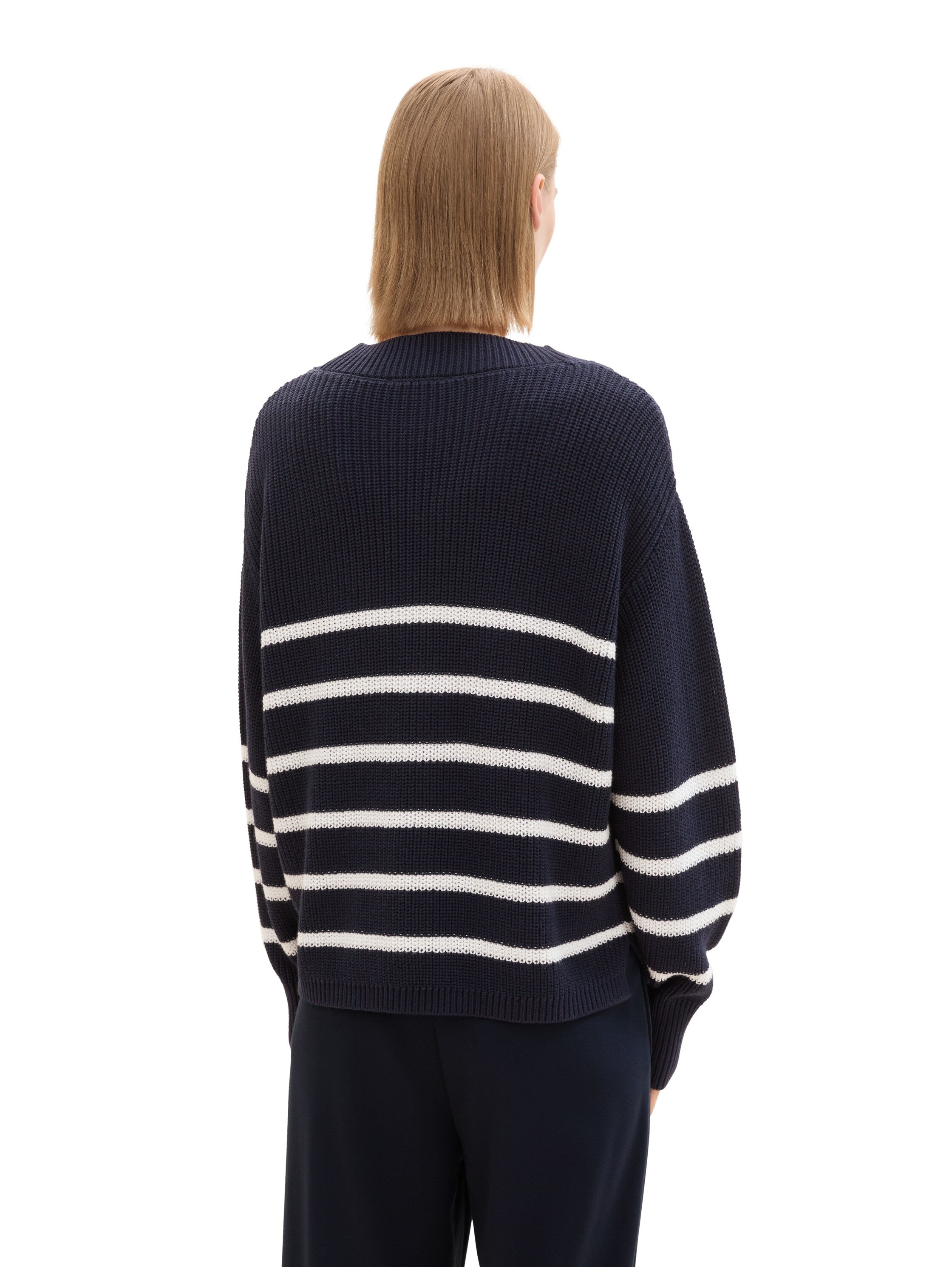 Tom Tailor V-Neck Navy Cardigan