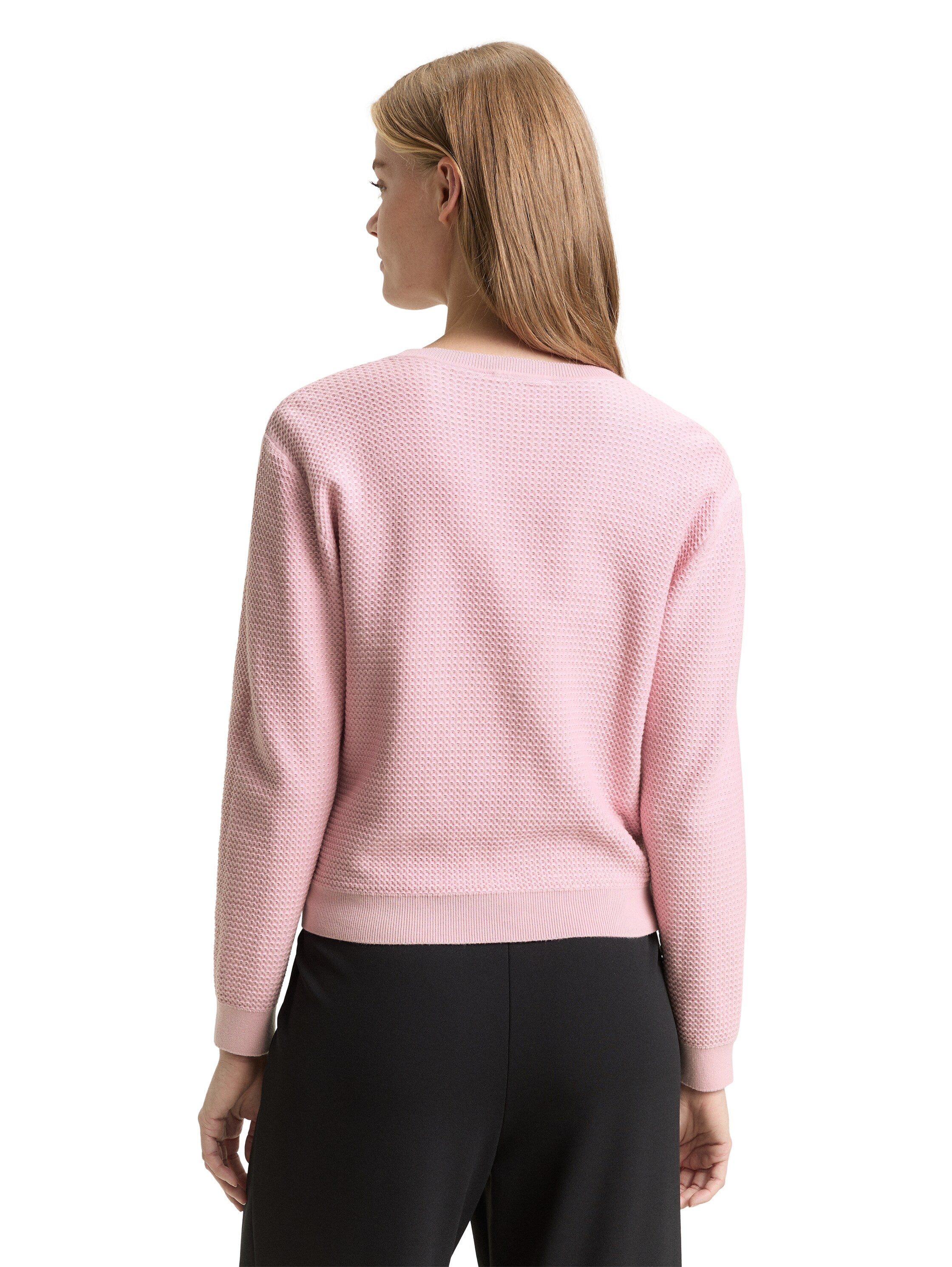 Tom Tailor Pink Simple Sweater
