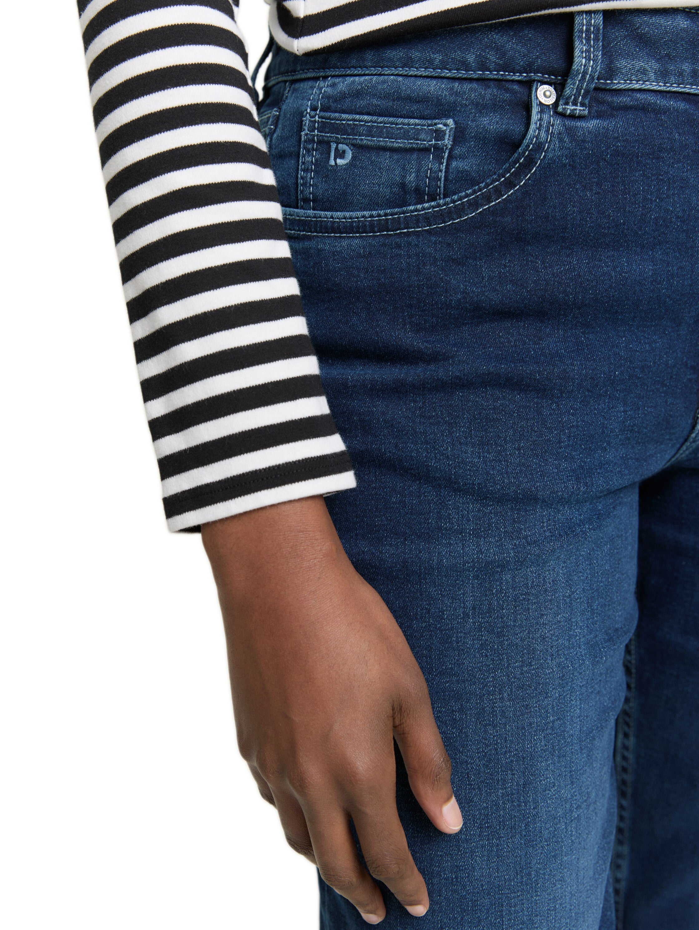 Tom Tailor Navy Denim Straight Jeans