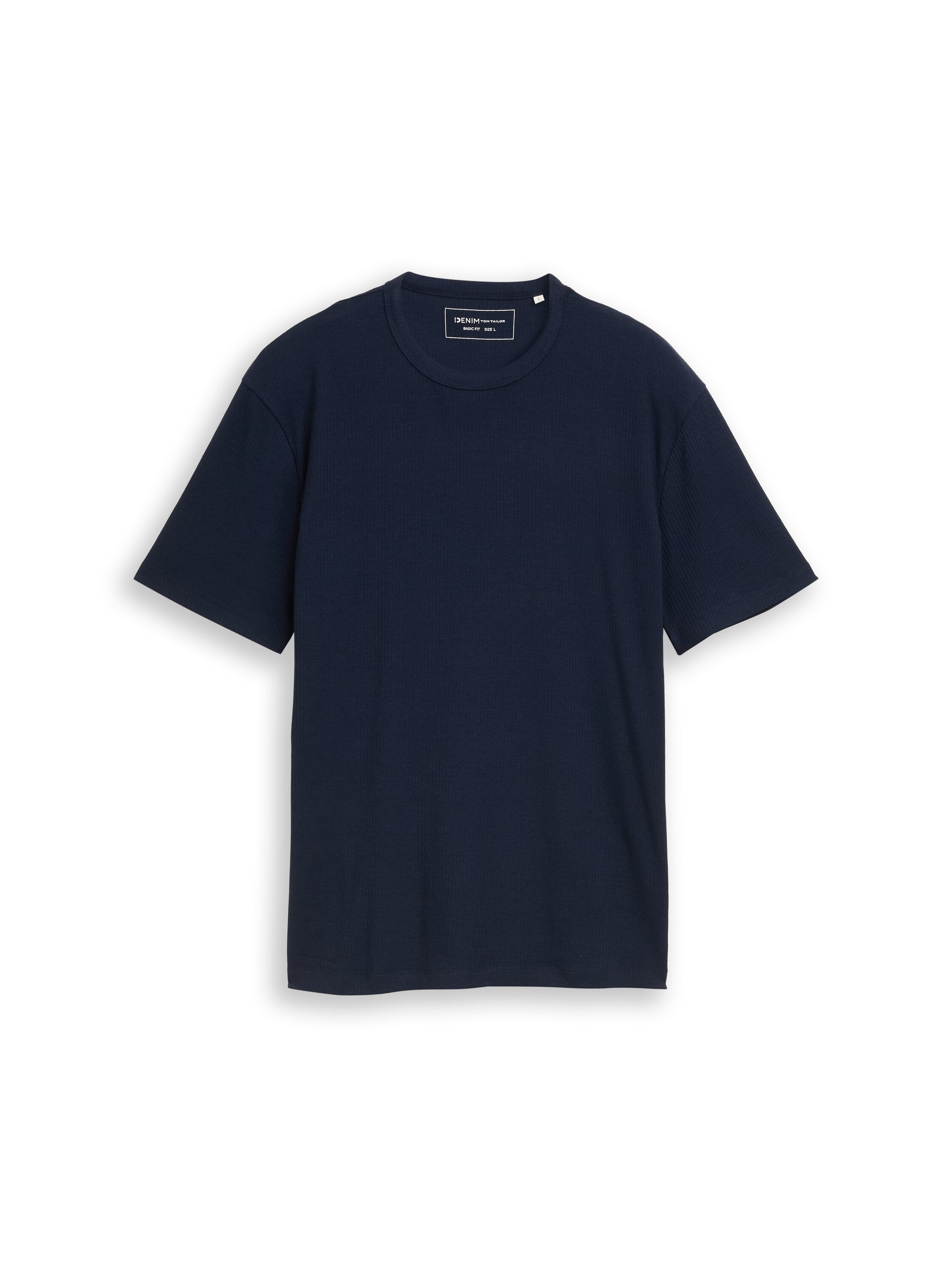 Tom Tailor Round Neck Navy T-Shirt