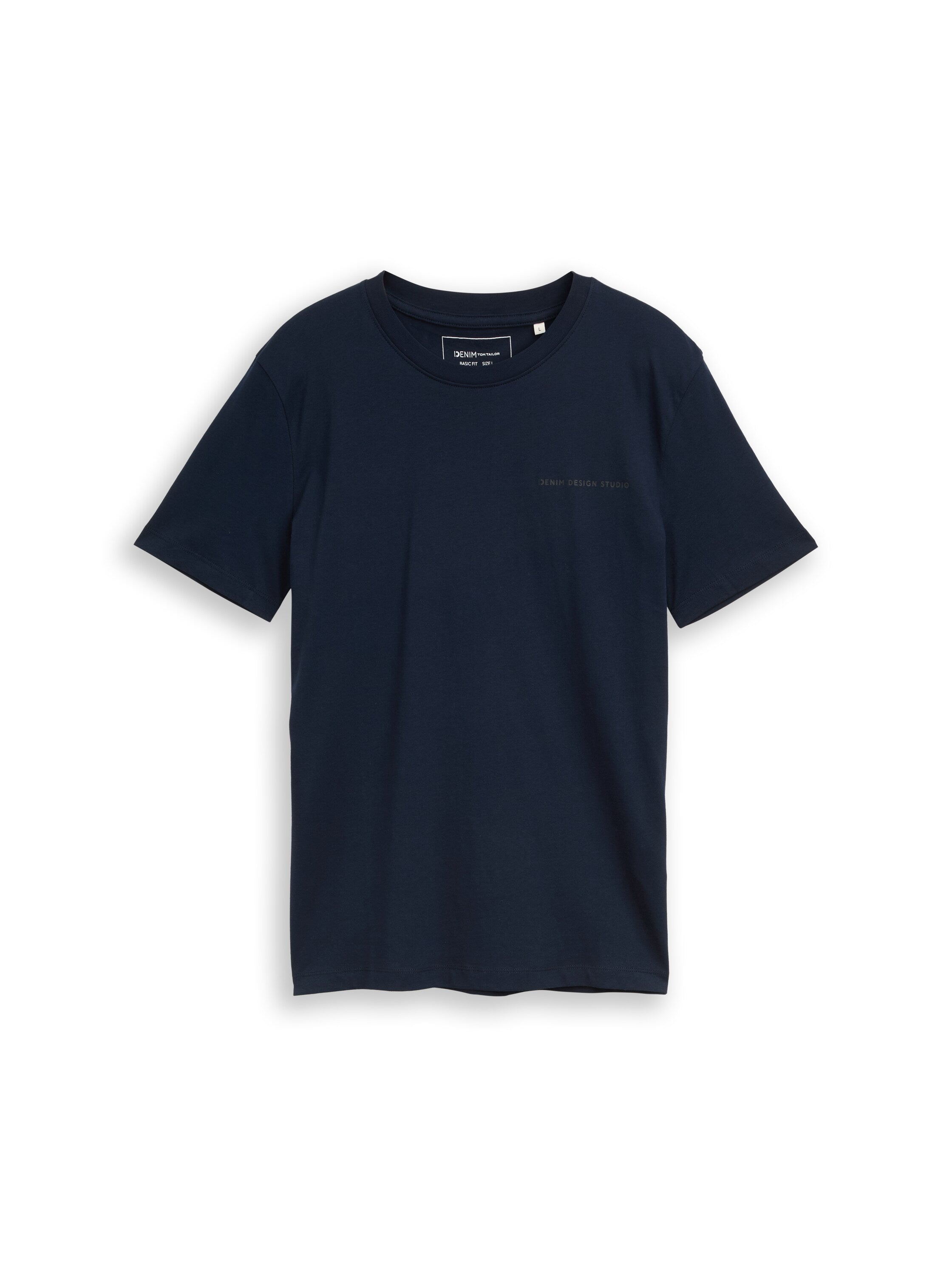 Tom Tailor Short Sleeved Navy T-Shirt
