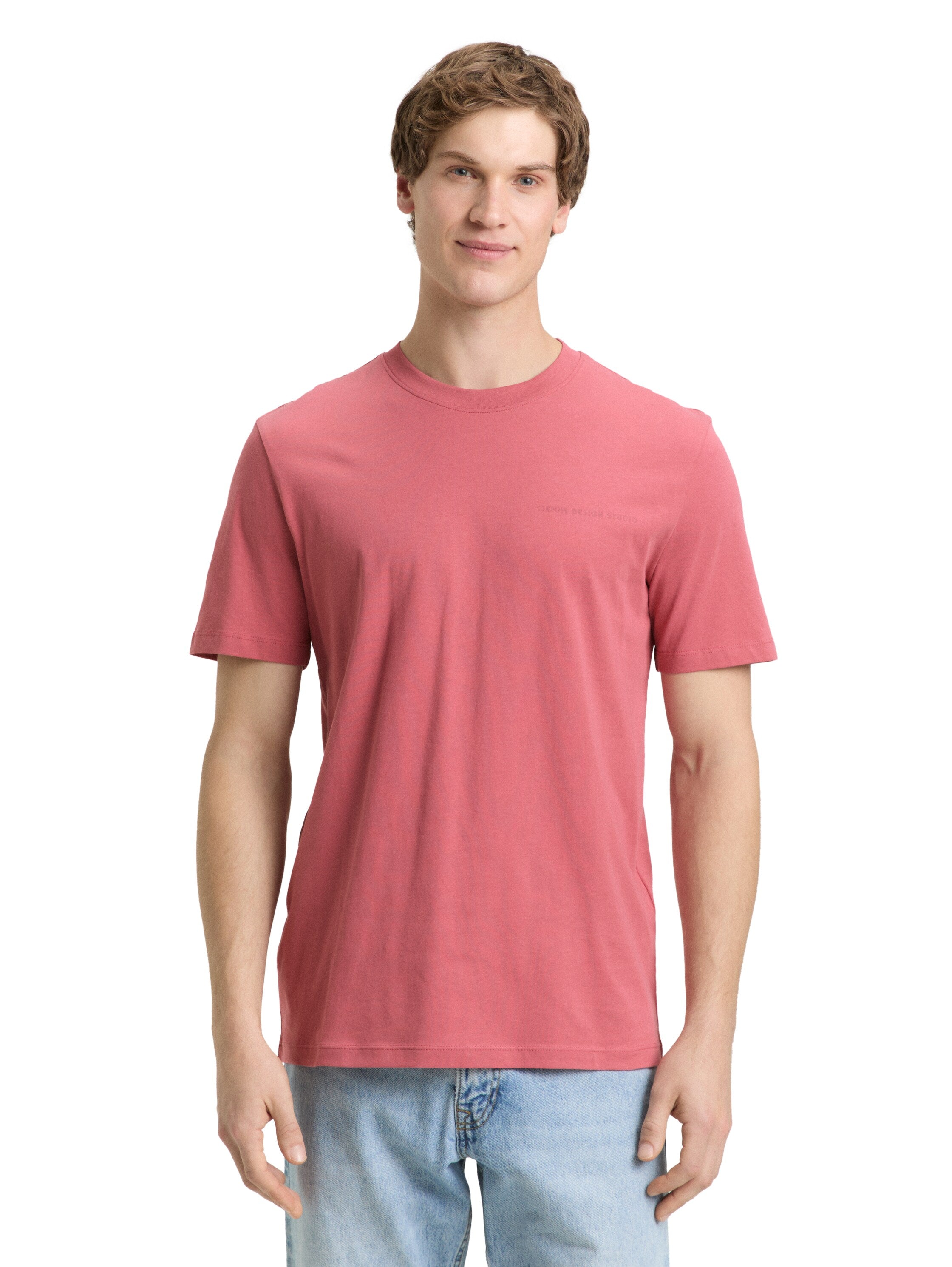 Tom Tailor Short Sleeved Pink T-Shirt