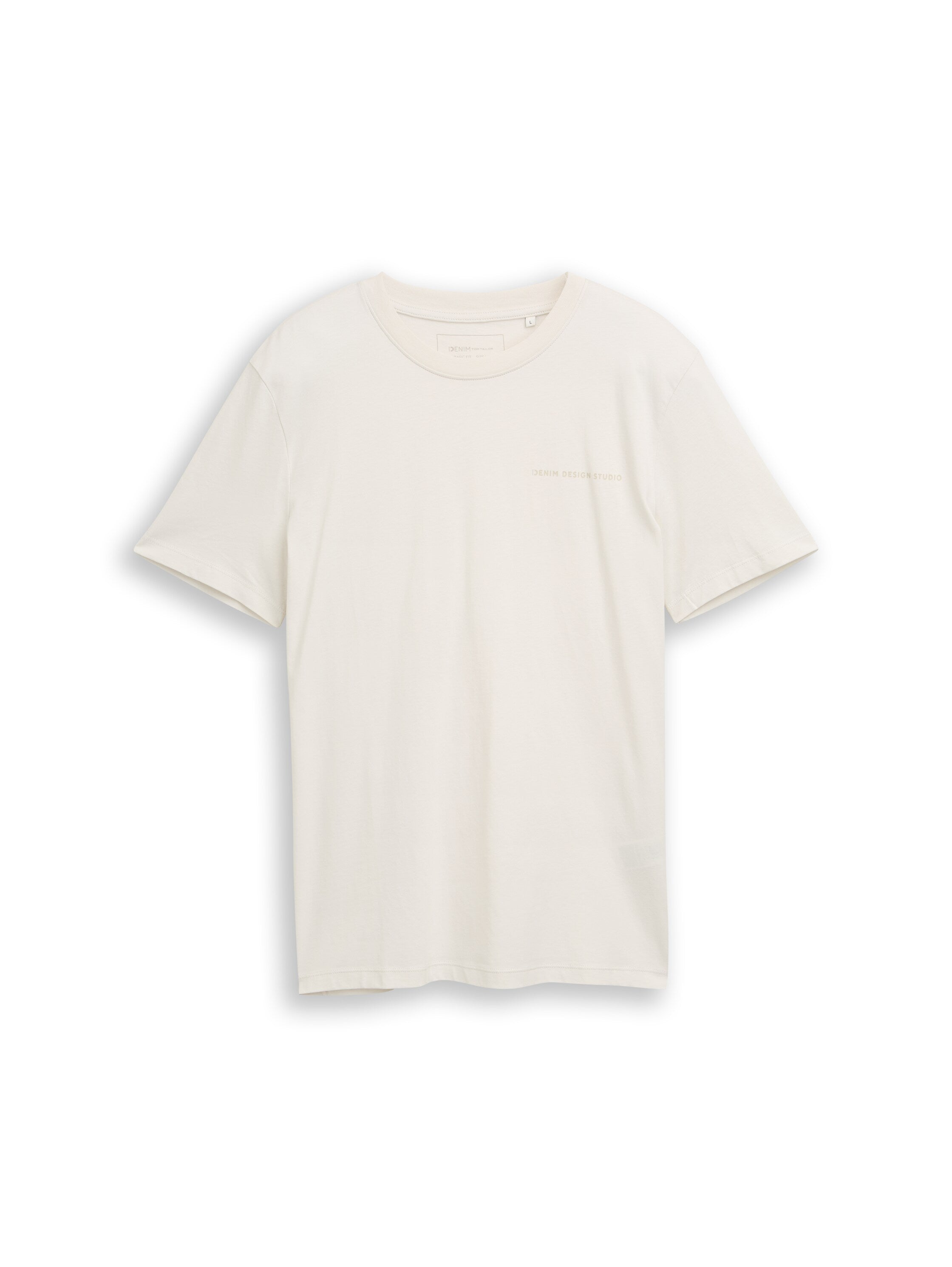 Tom Tailor Short Sleeved White T-Shirt