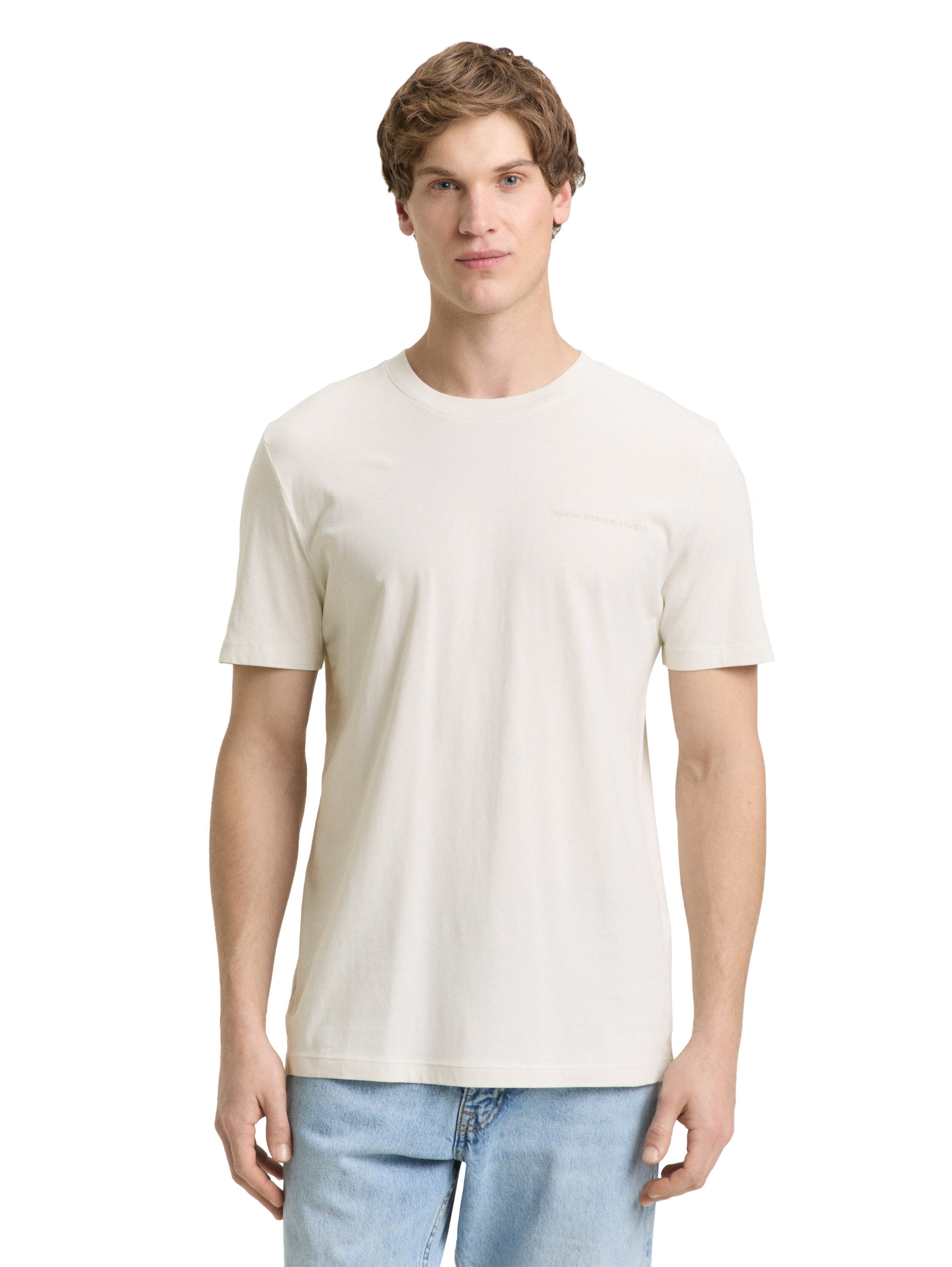 Tom Tailor Short Sleeved White T-Shirt