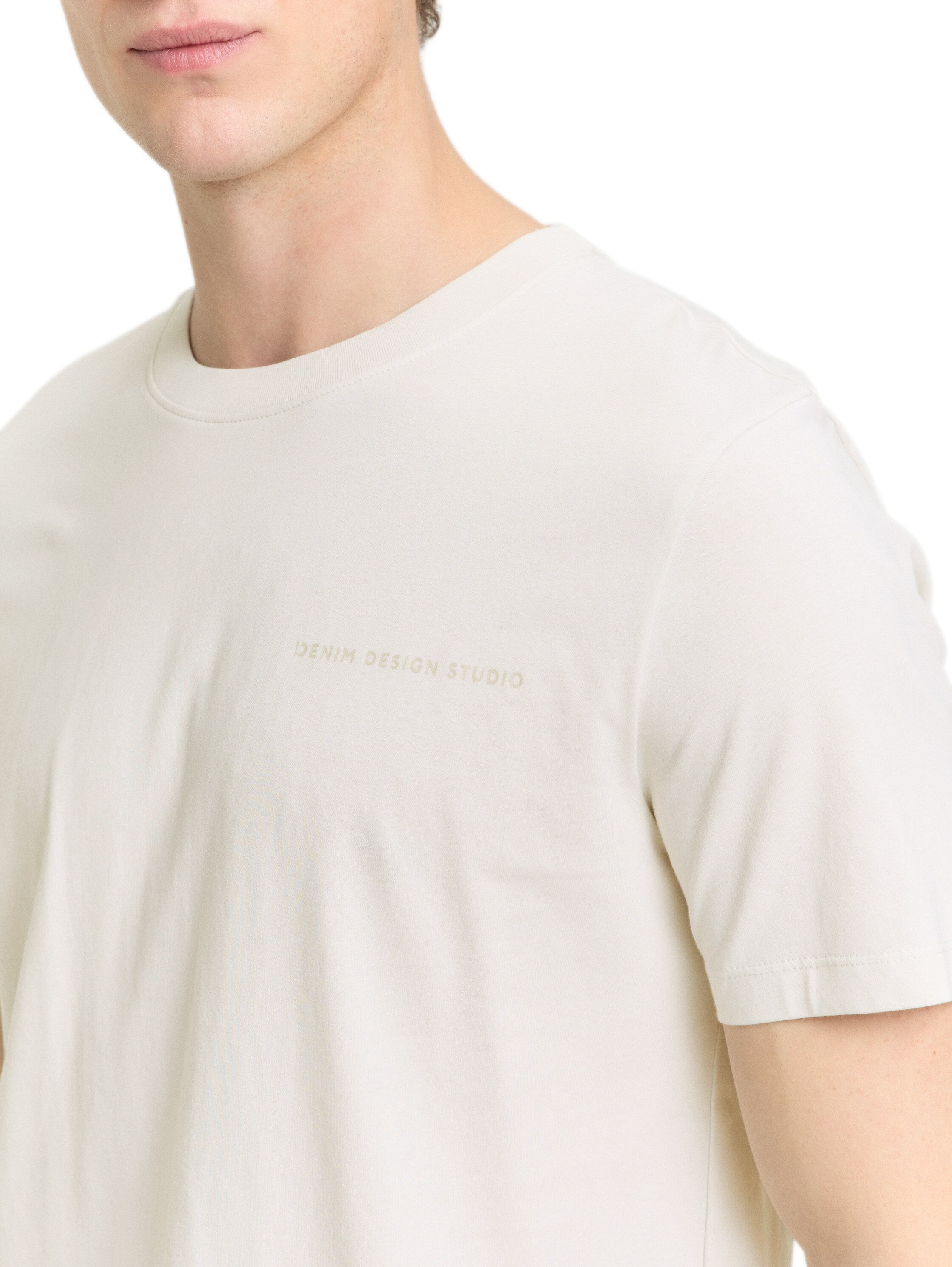 Tom Tailor Short Sleeved White T-Shirt