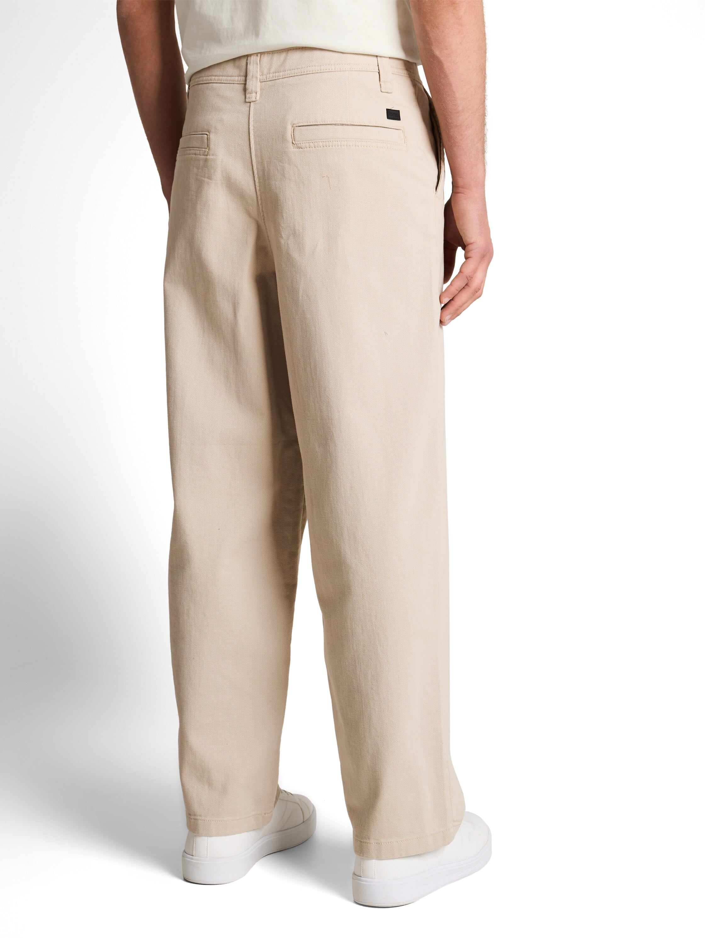 Tom Tailor Straight-Leg Beige Pant