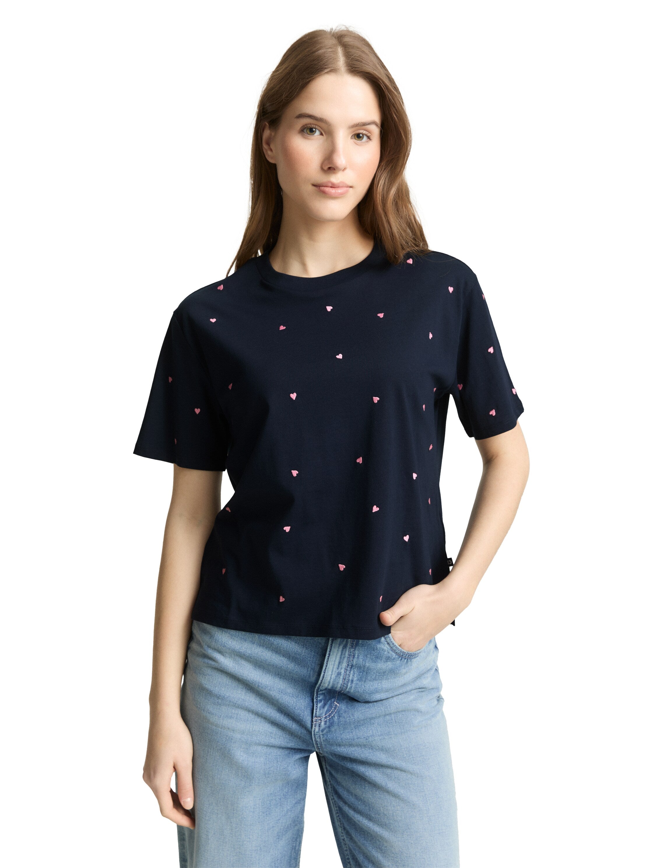Tom Tailor T-shirt With Patterned Desing
