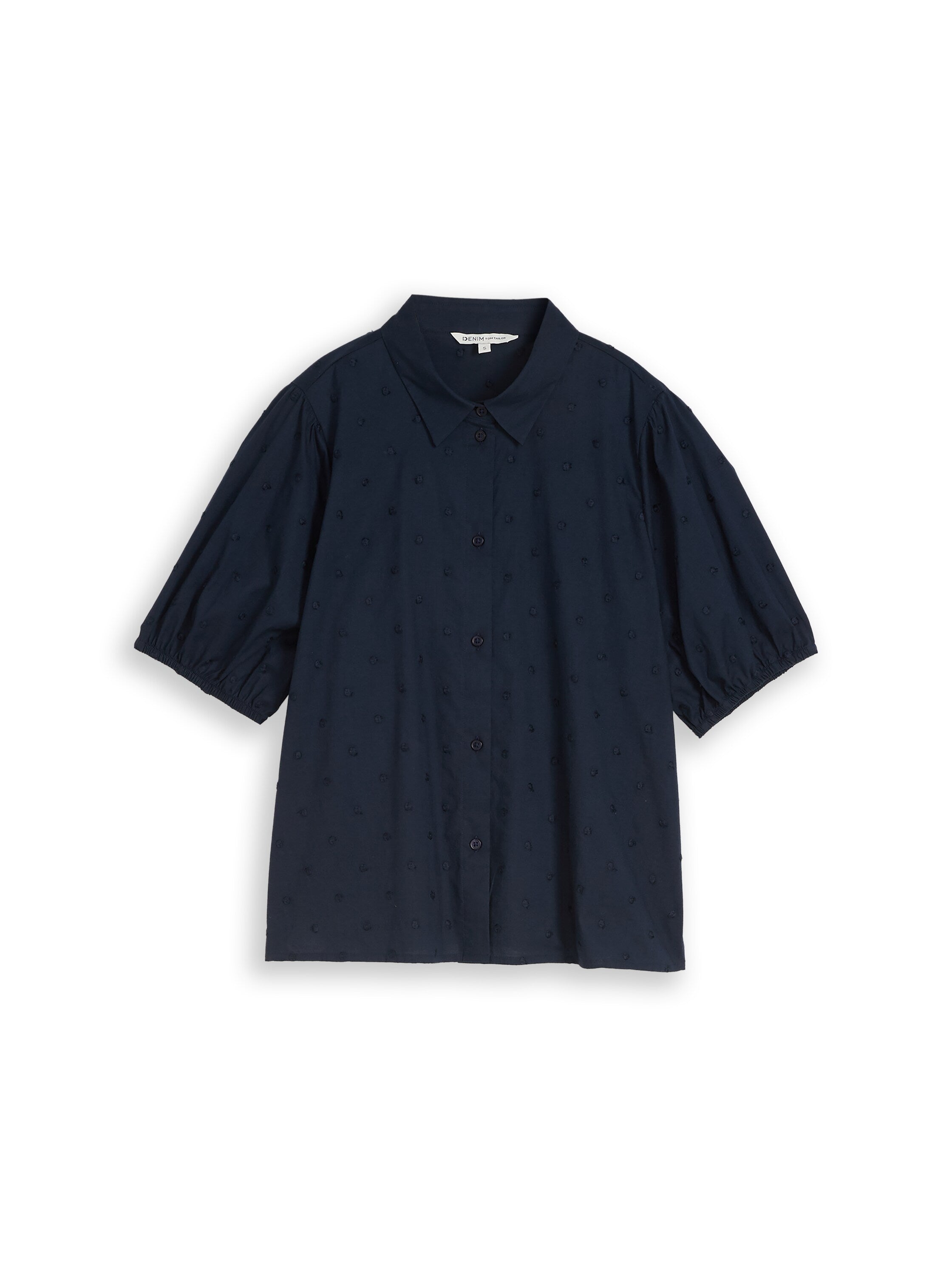 Tom Tailor Navy Blouse With Embroidery