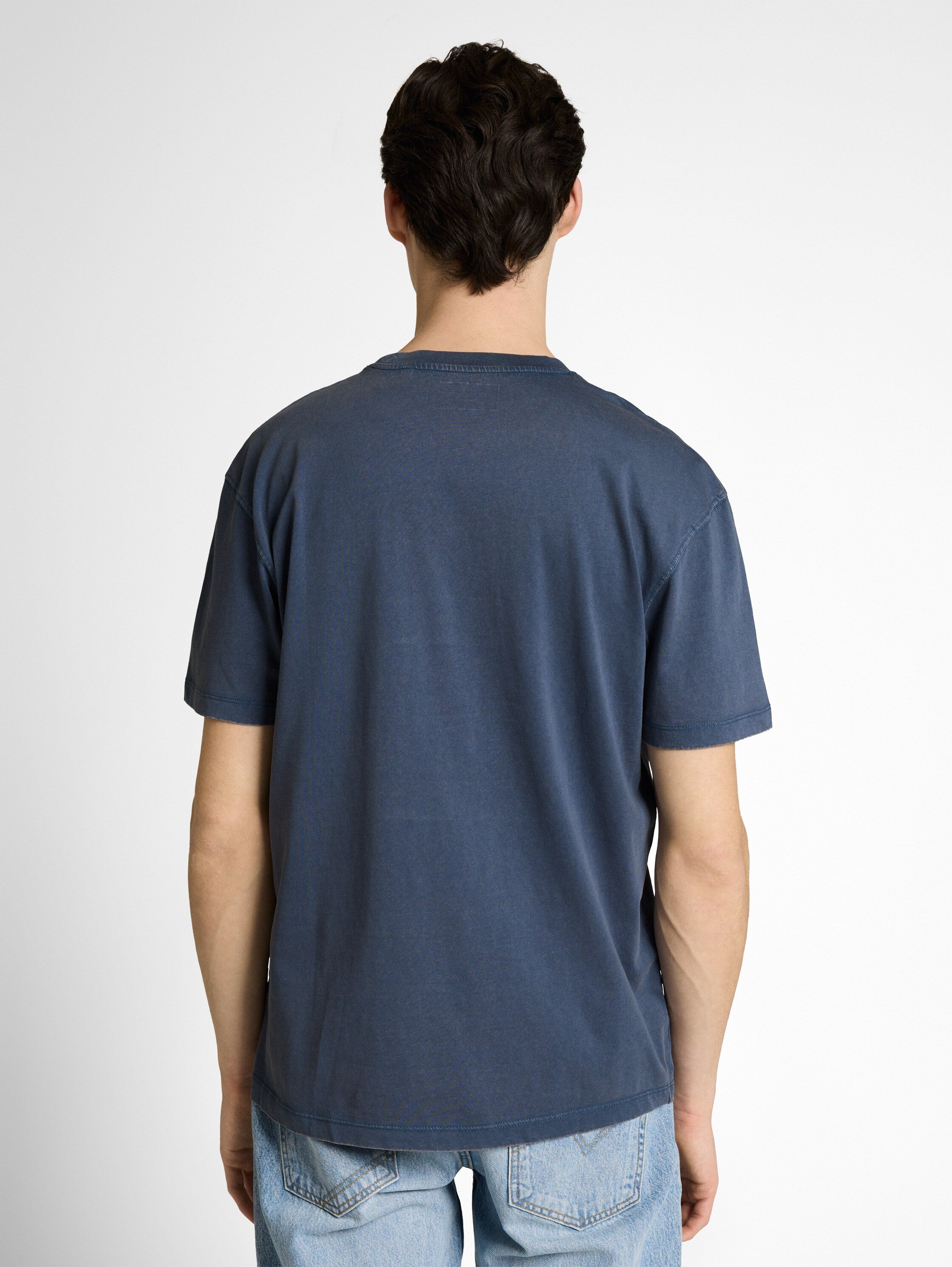 Tom Tailor Blue Short Sleeved Plain T-Shirt