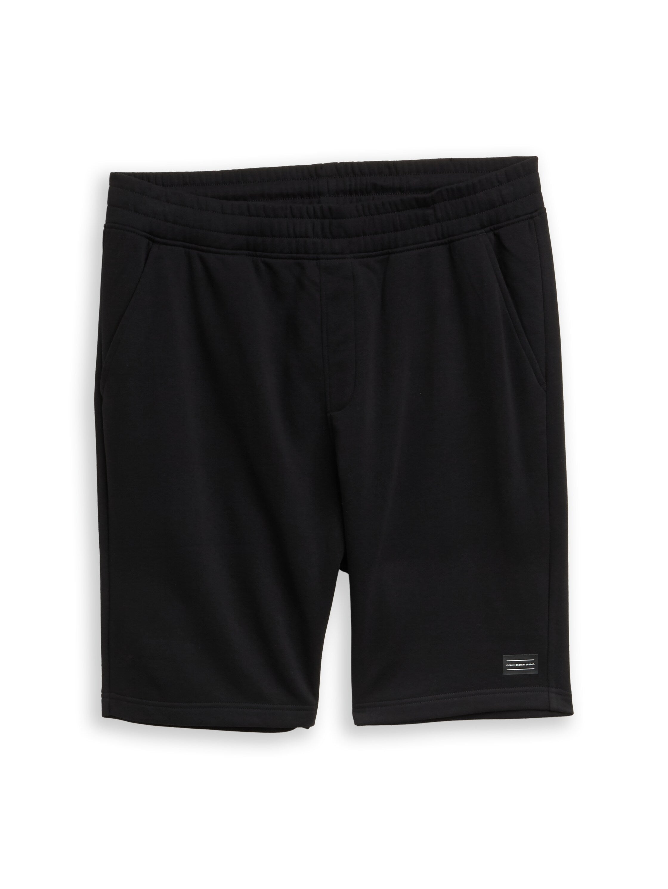 Tom Tailor Black Relaxed Sweat Shorts