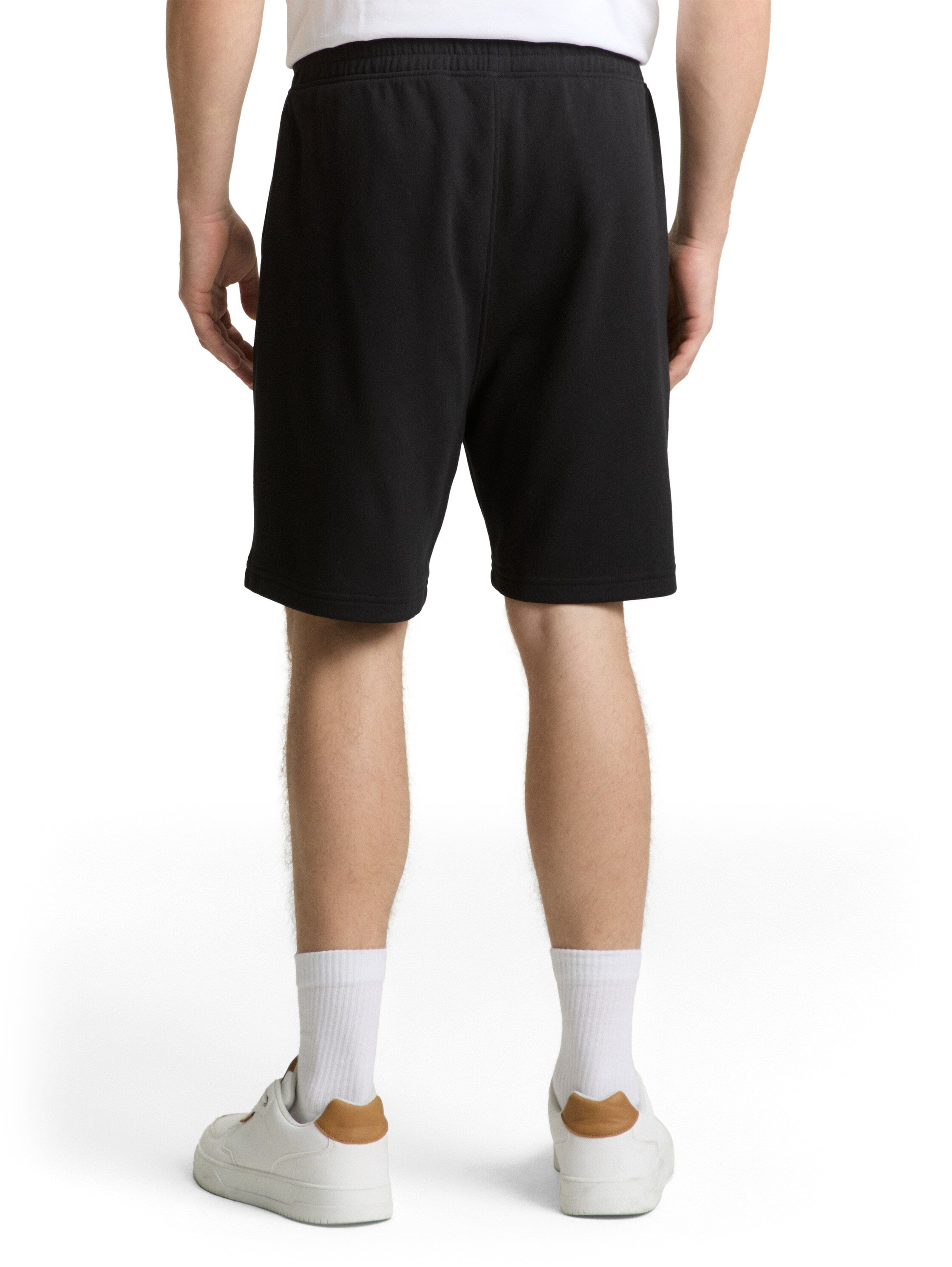 Tom Tailor Black Relaxed Sweat Shorts