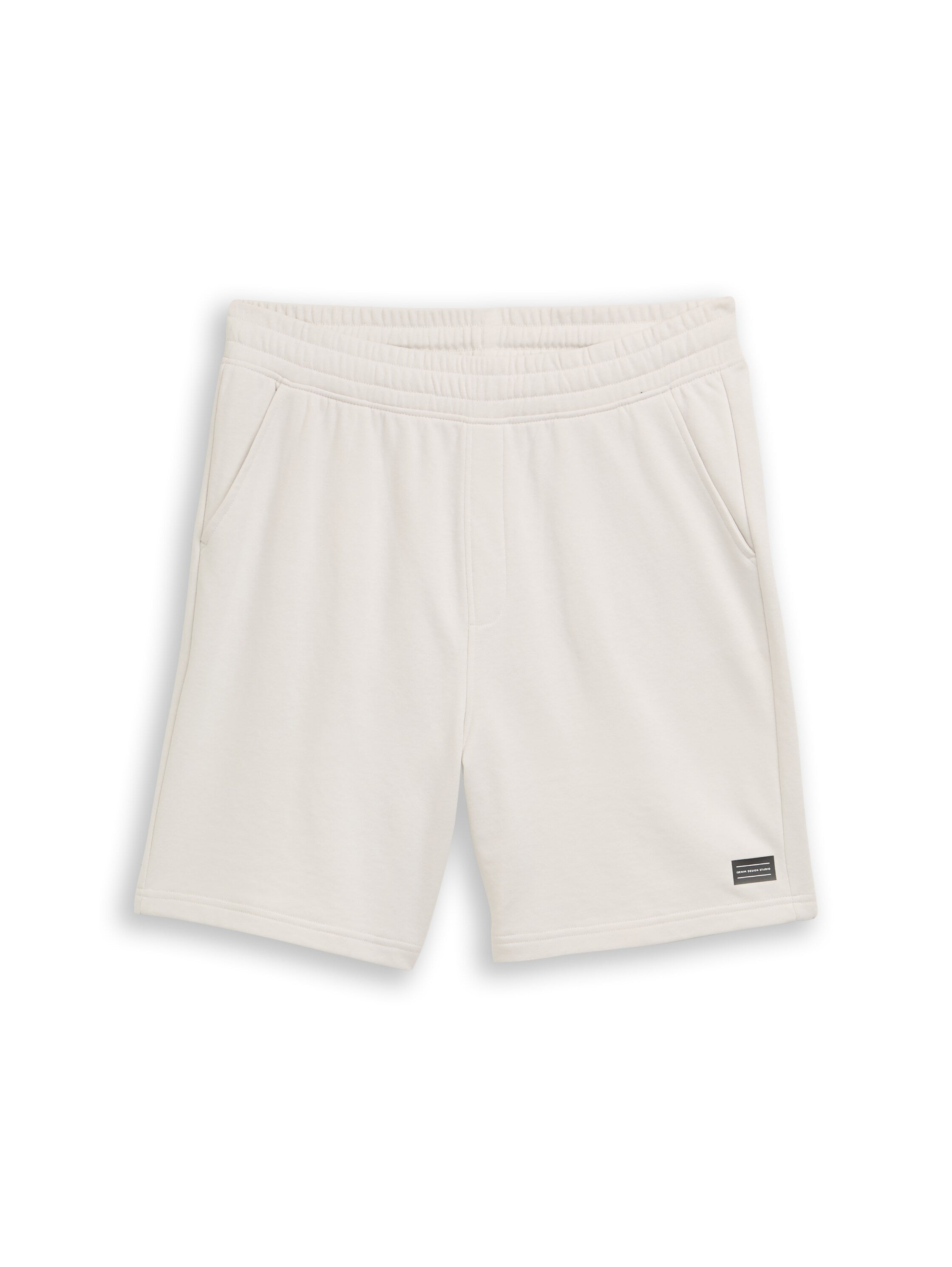 Tom Tailor White Relaxed Sweat Shorts