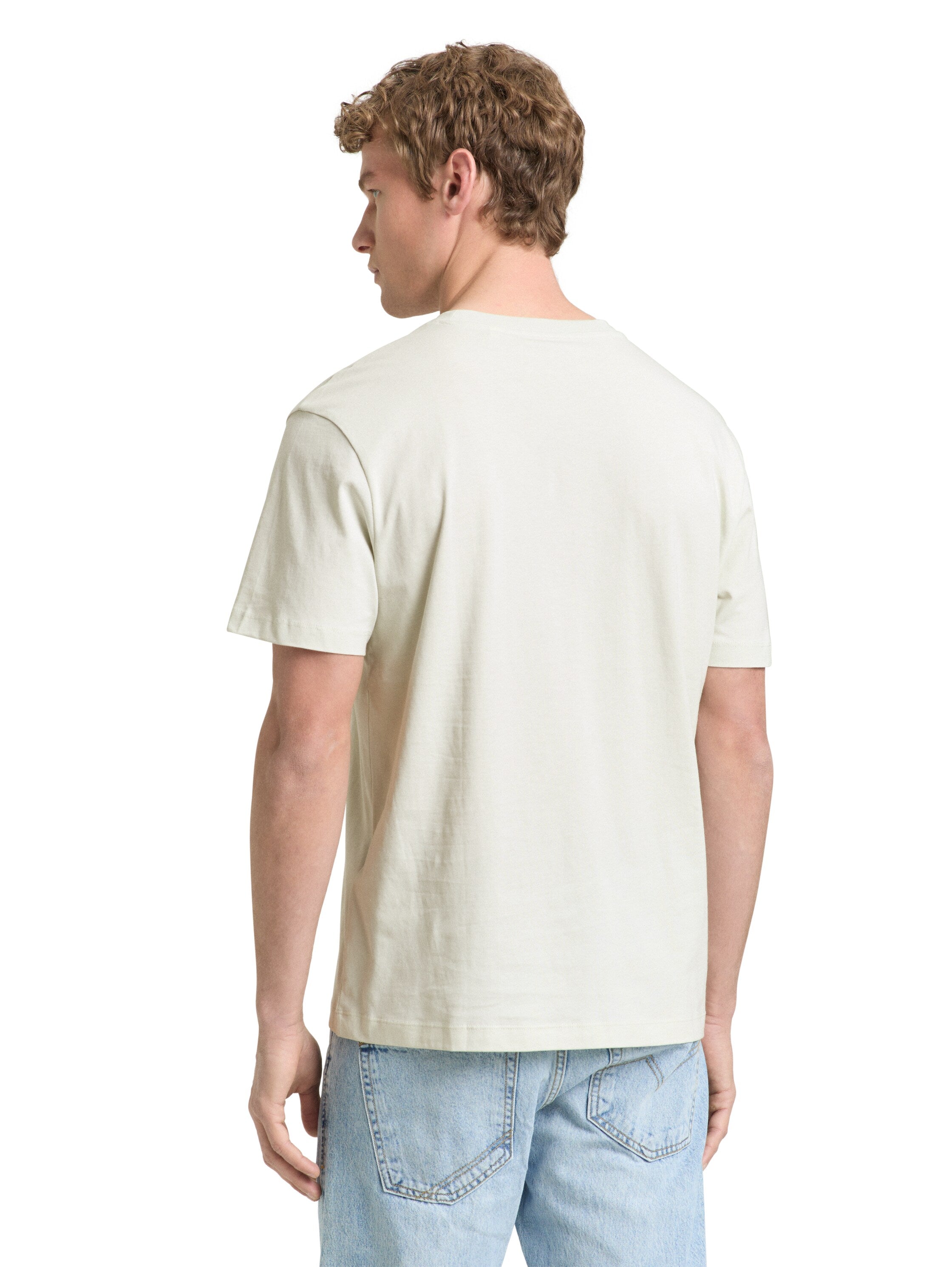 Tom Tailor Mint Relaxed Fit Cotton T-shirt