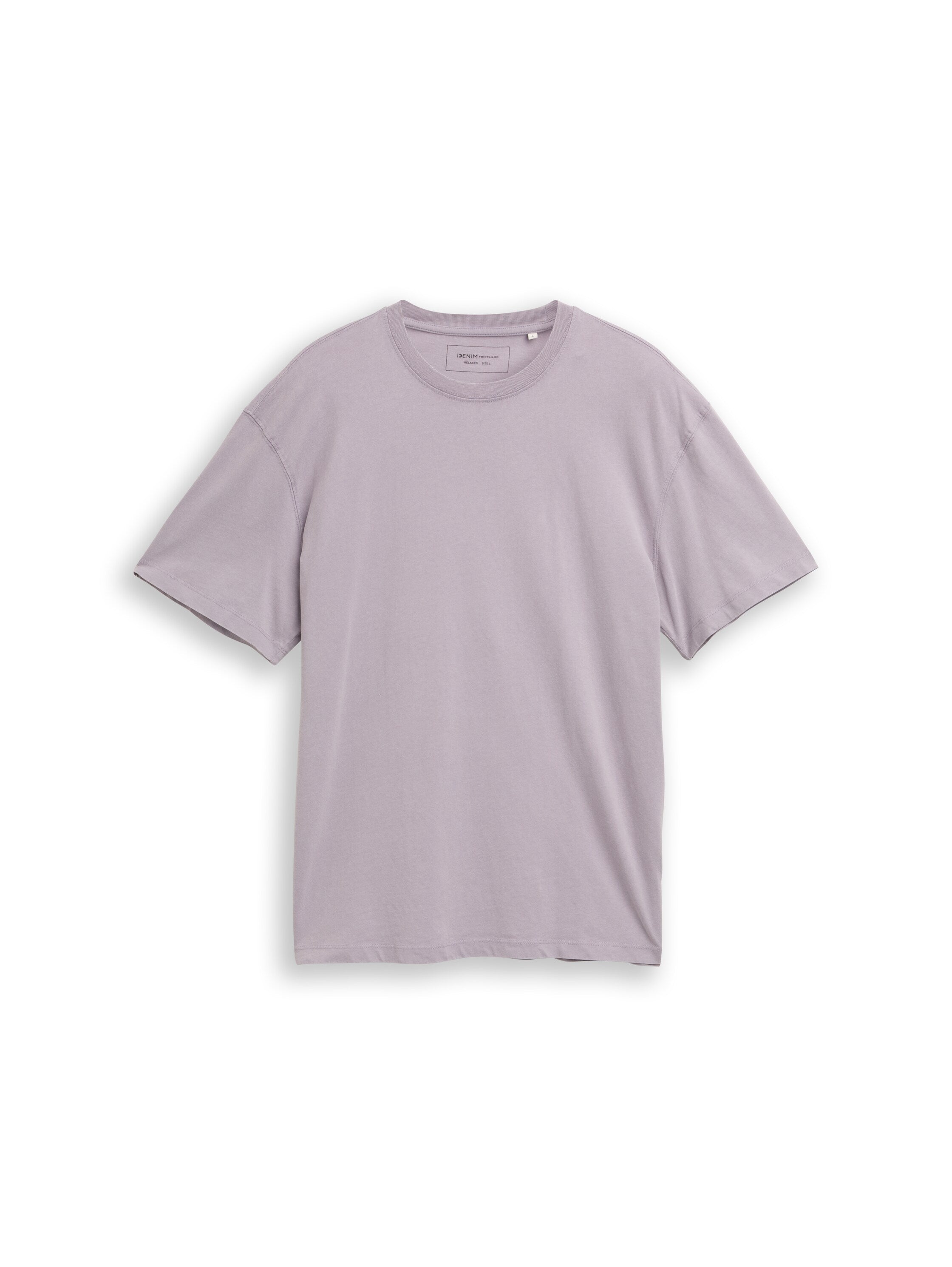 Tom Tailor Soft Lilac Short Sleeved T-Shirt
