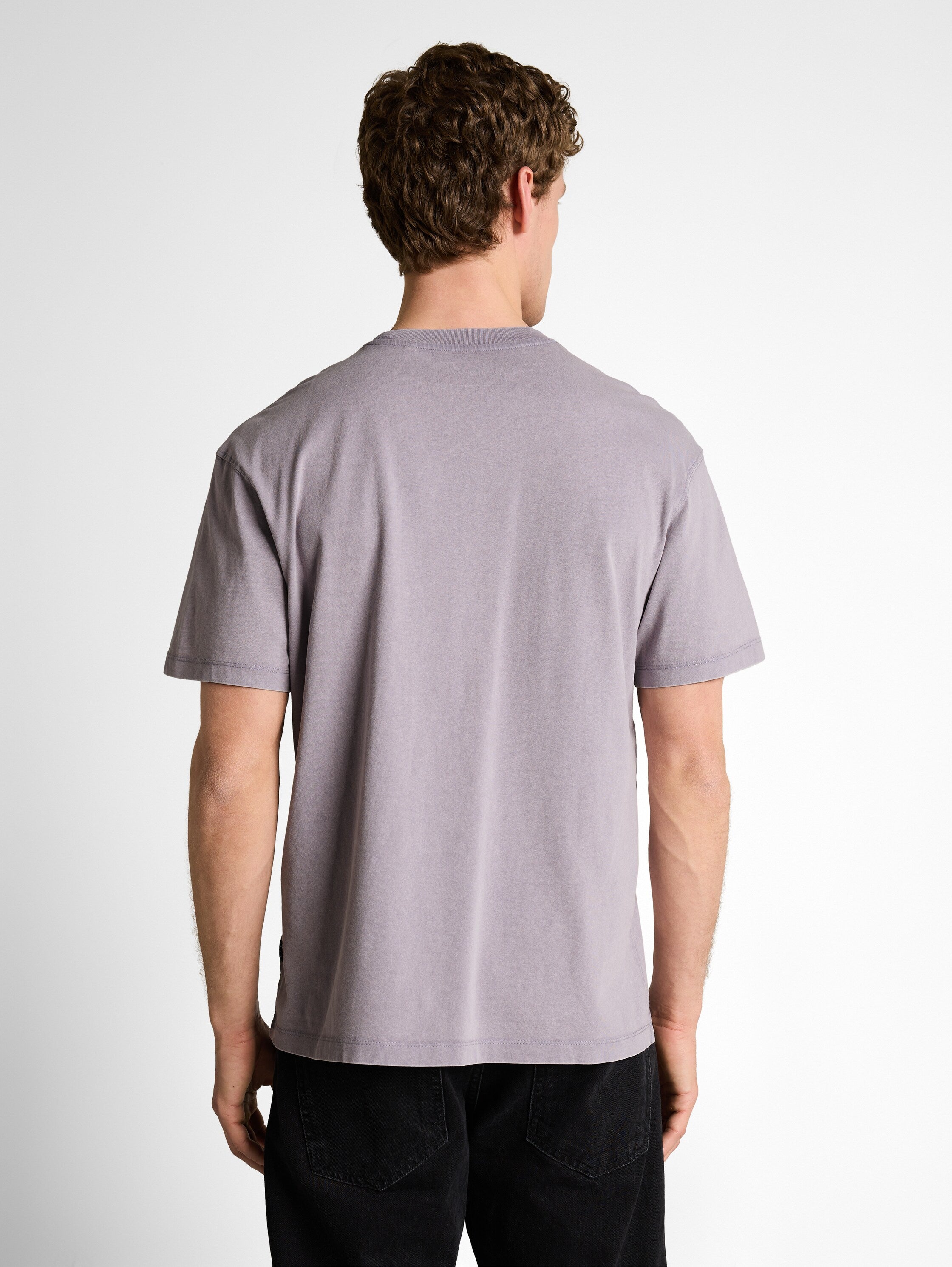 Tom Tailor Soft Lilac Short Sleeved T-Shirt