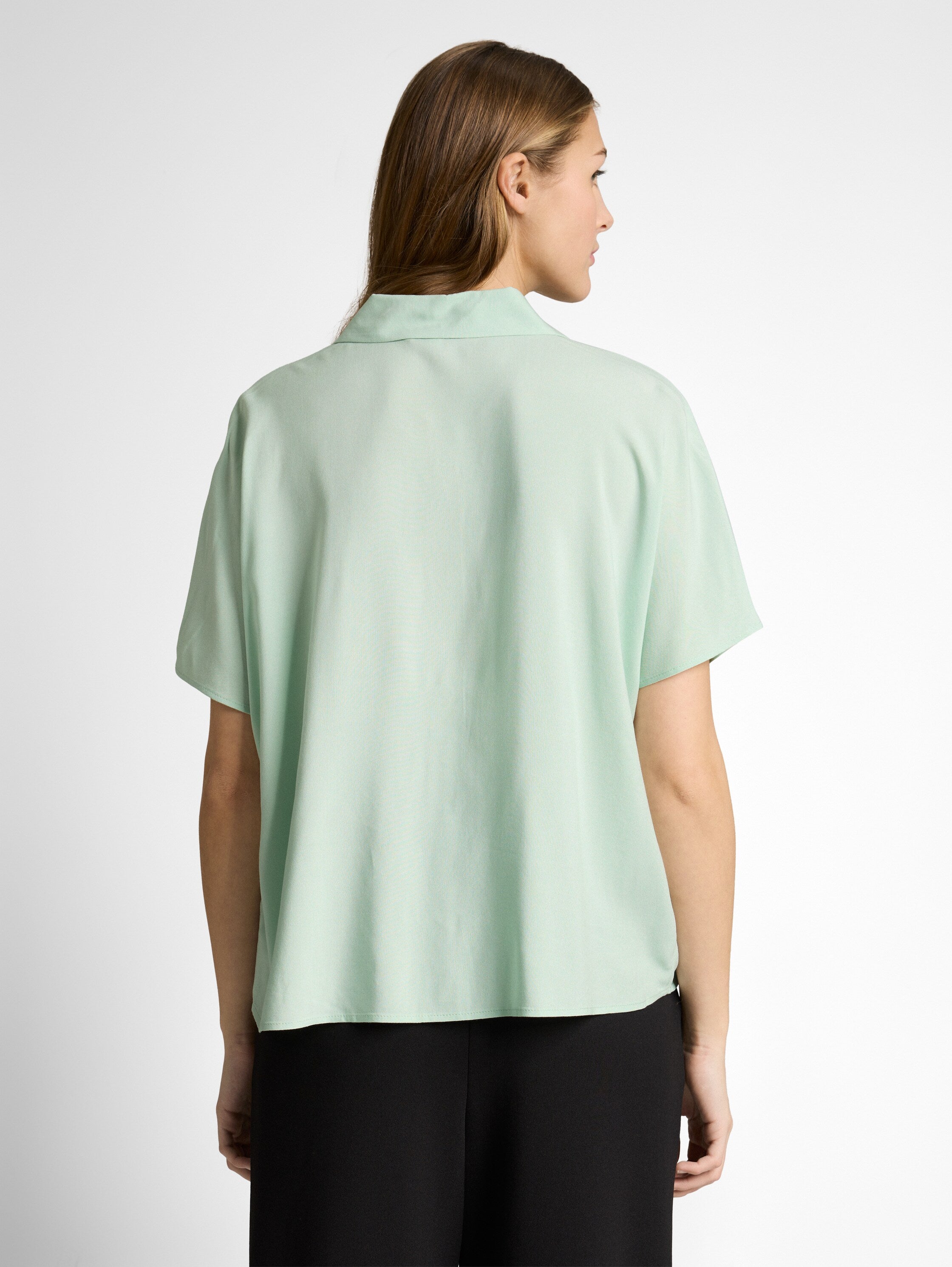 Tom Tailor Light Matcha Green Short Sleeved Shirt