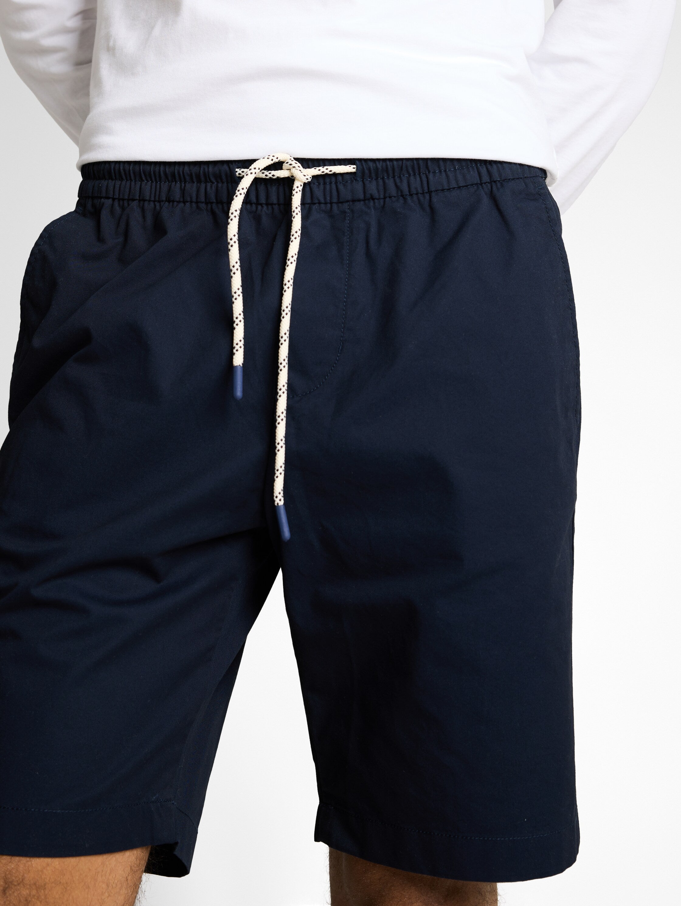 Tom Tailor Navy Cotton Shorts