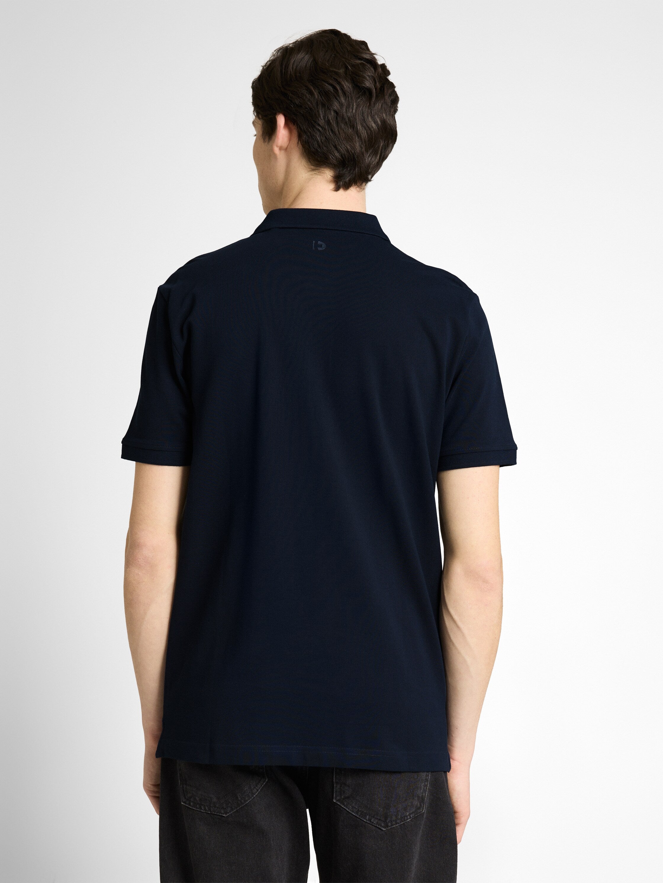 Tom Tailor Navy Cotton Polo