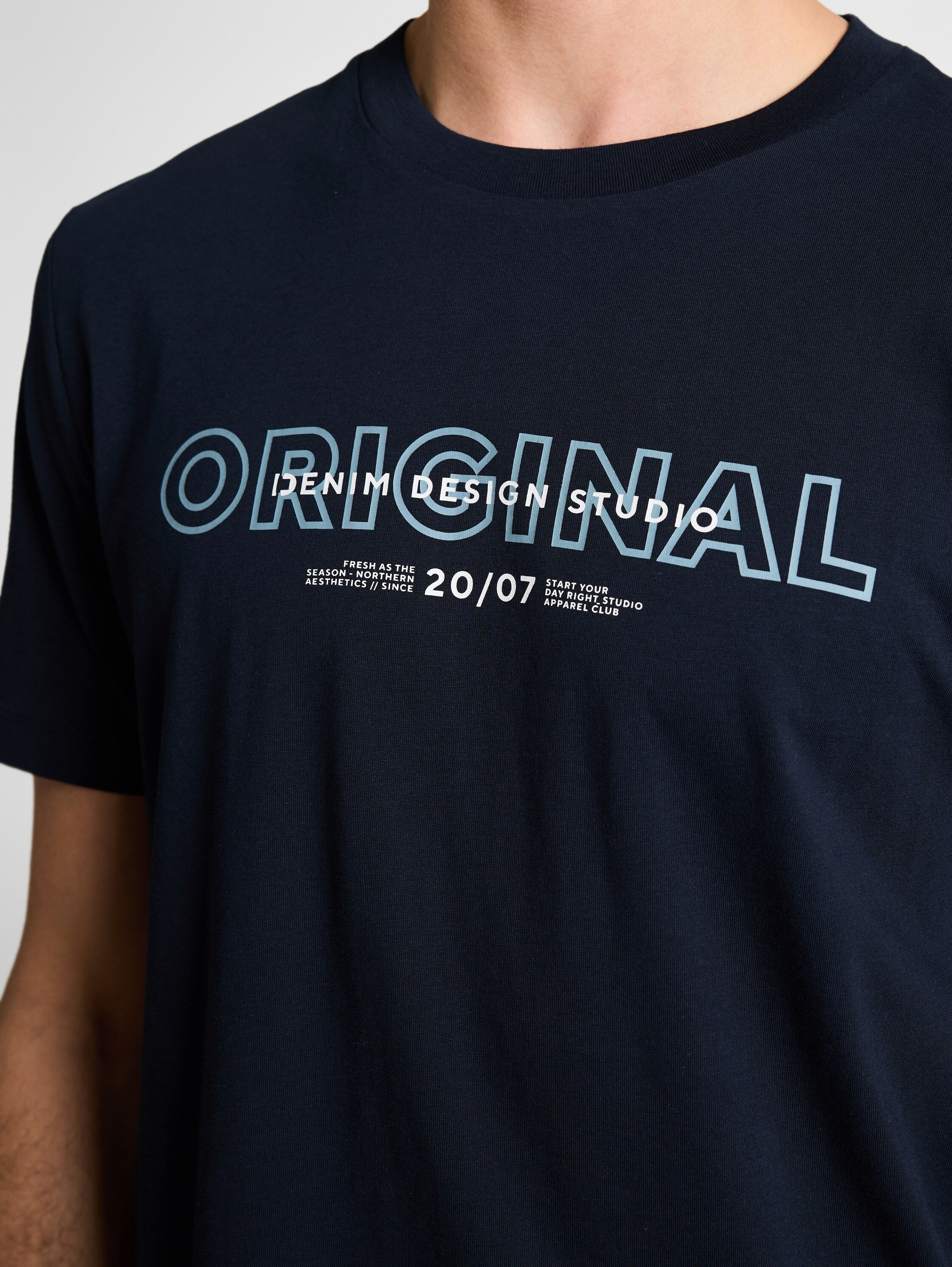 Tom Tailor Navy Short Sleeved T-Shirt