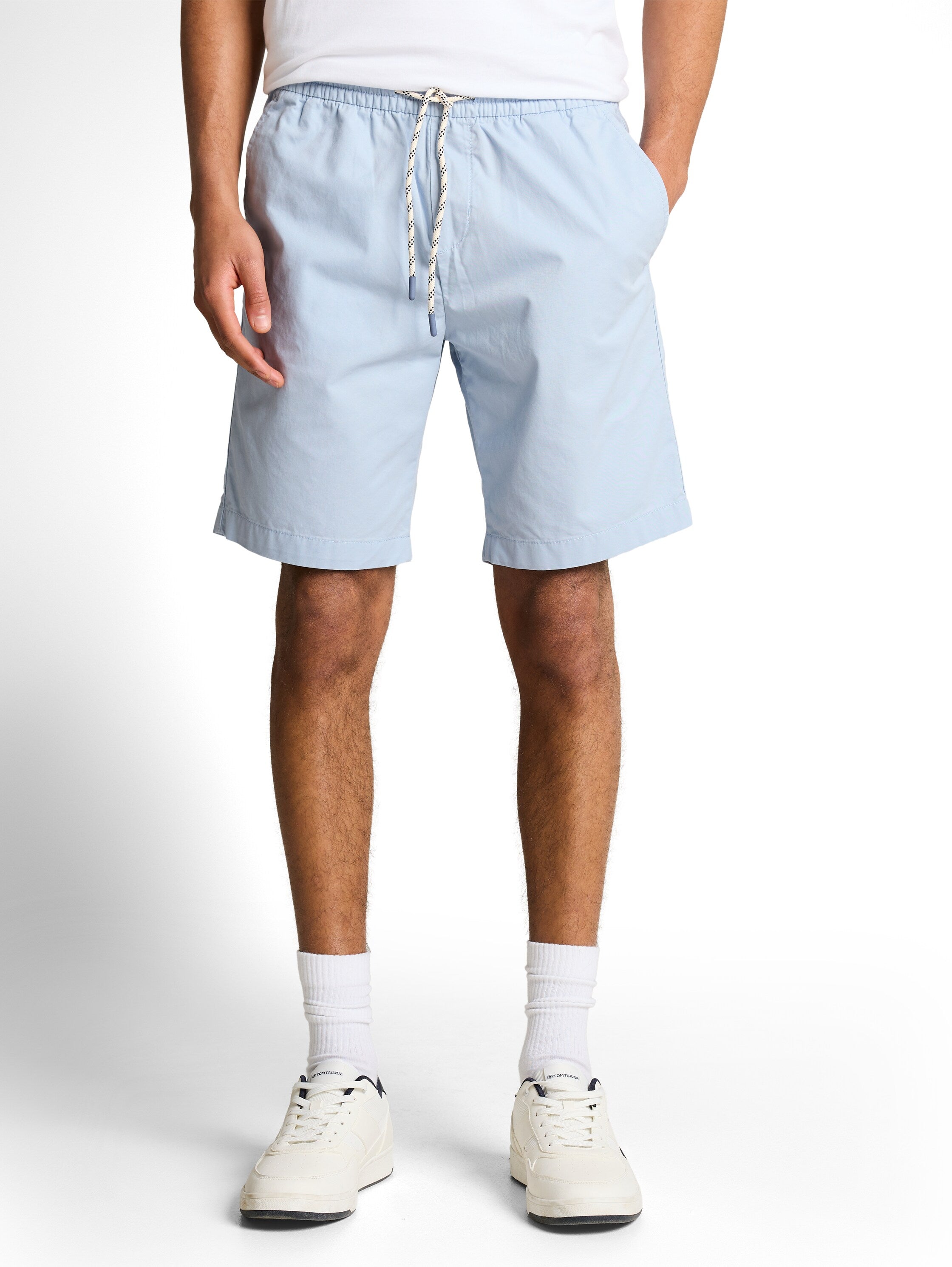 Tom Tailor Blue Cotton Shorts