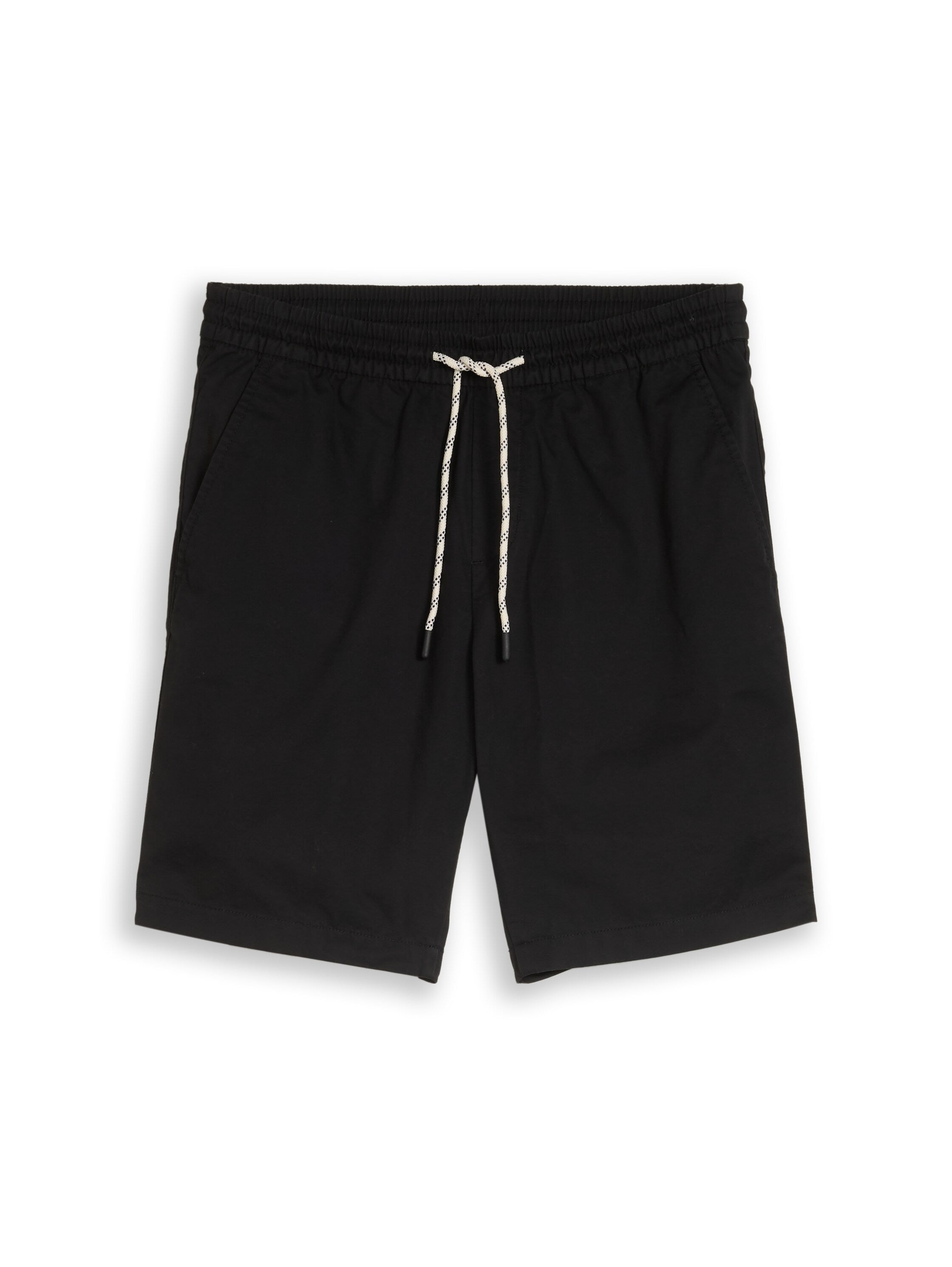 Tom Tailor Black Cotton Shorts