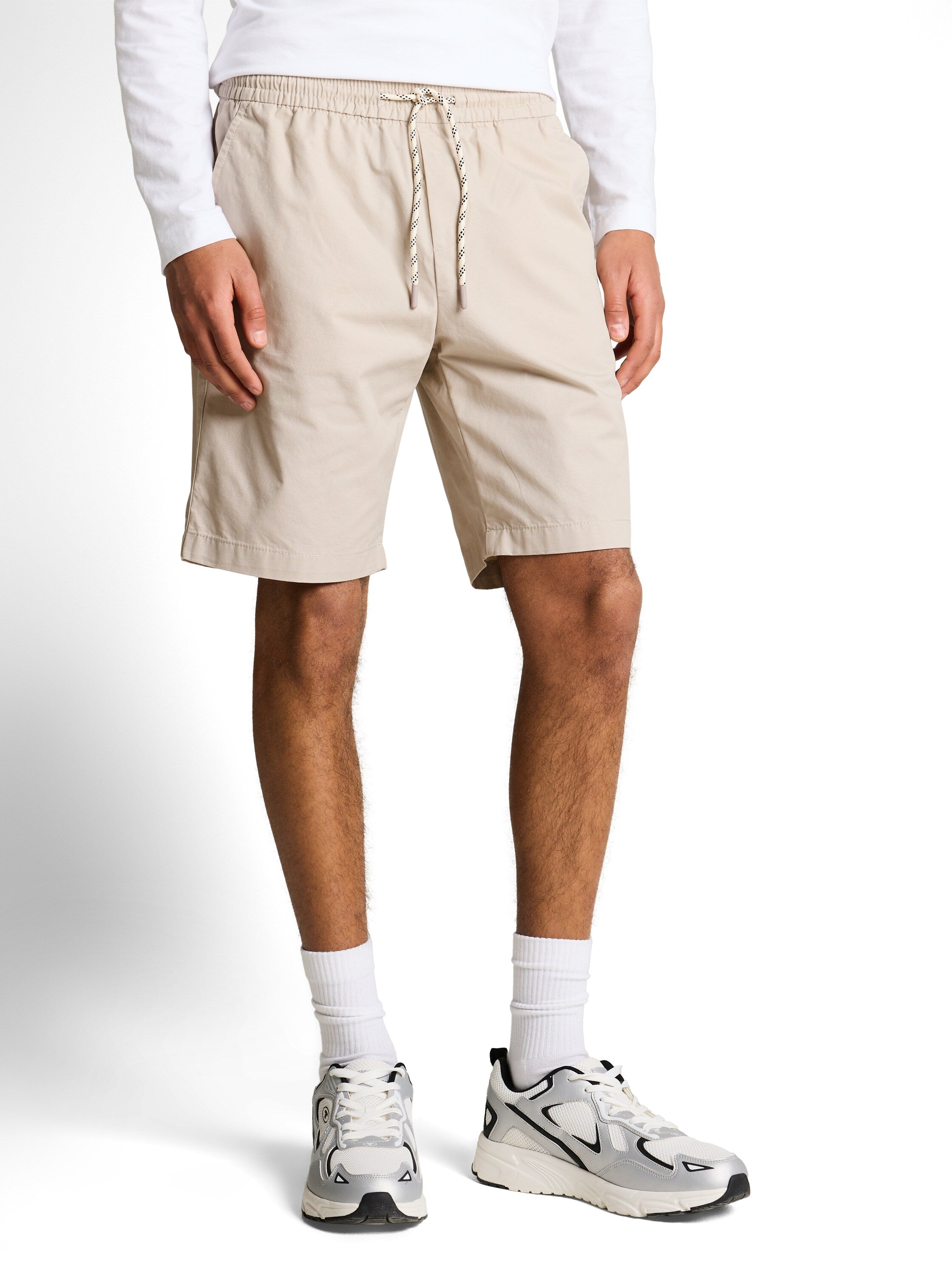 Tom Tailor Beige Cotton Shorts