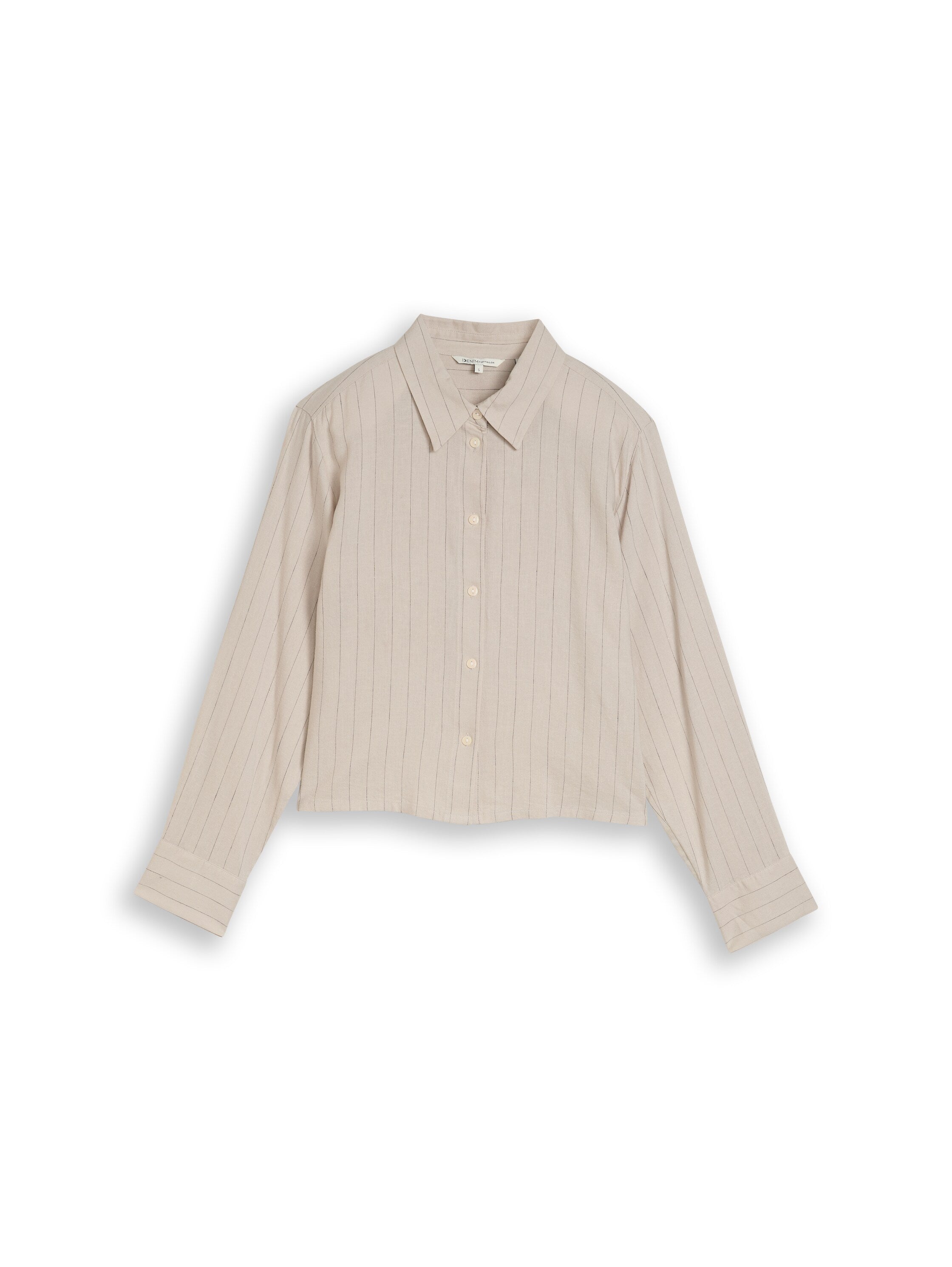Tom Tailor Boxy Fit Shirt Blouse With Bow Back Detail
