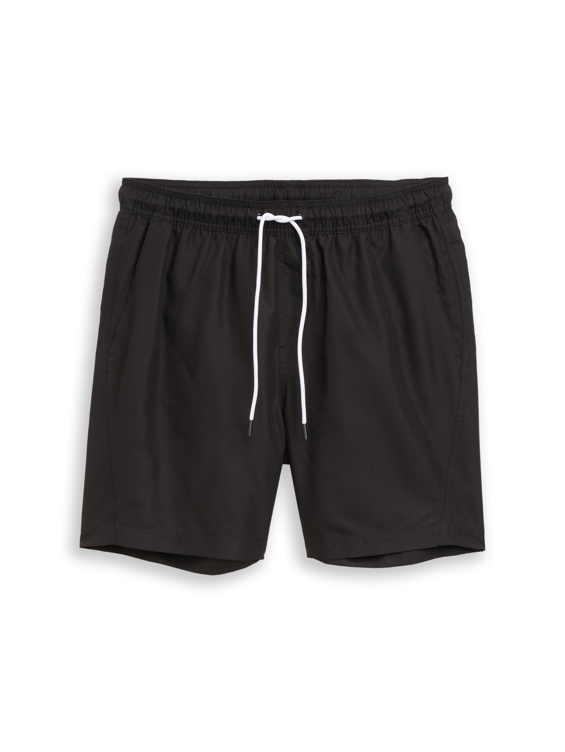 Tom Tailor Black Plain Swim Short
