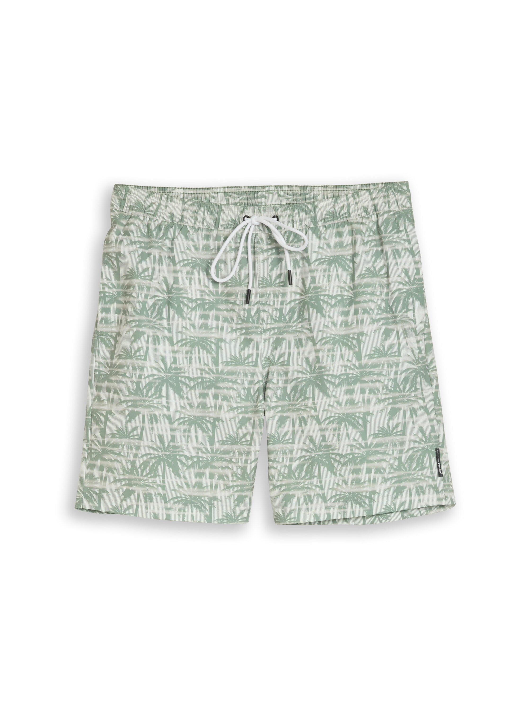 Tom Tailor Palm Patterned Swim Shorts