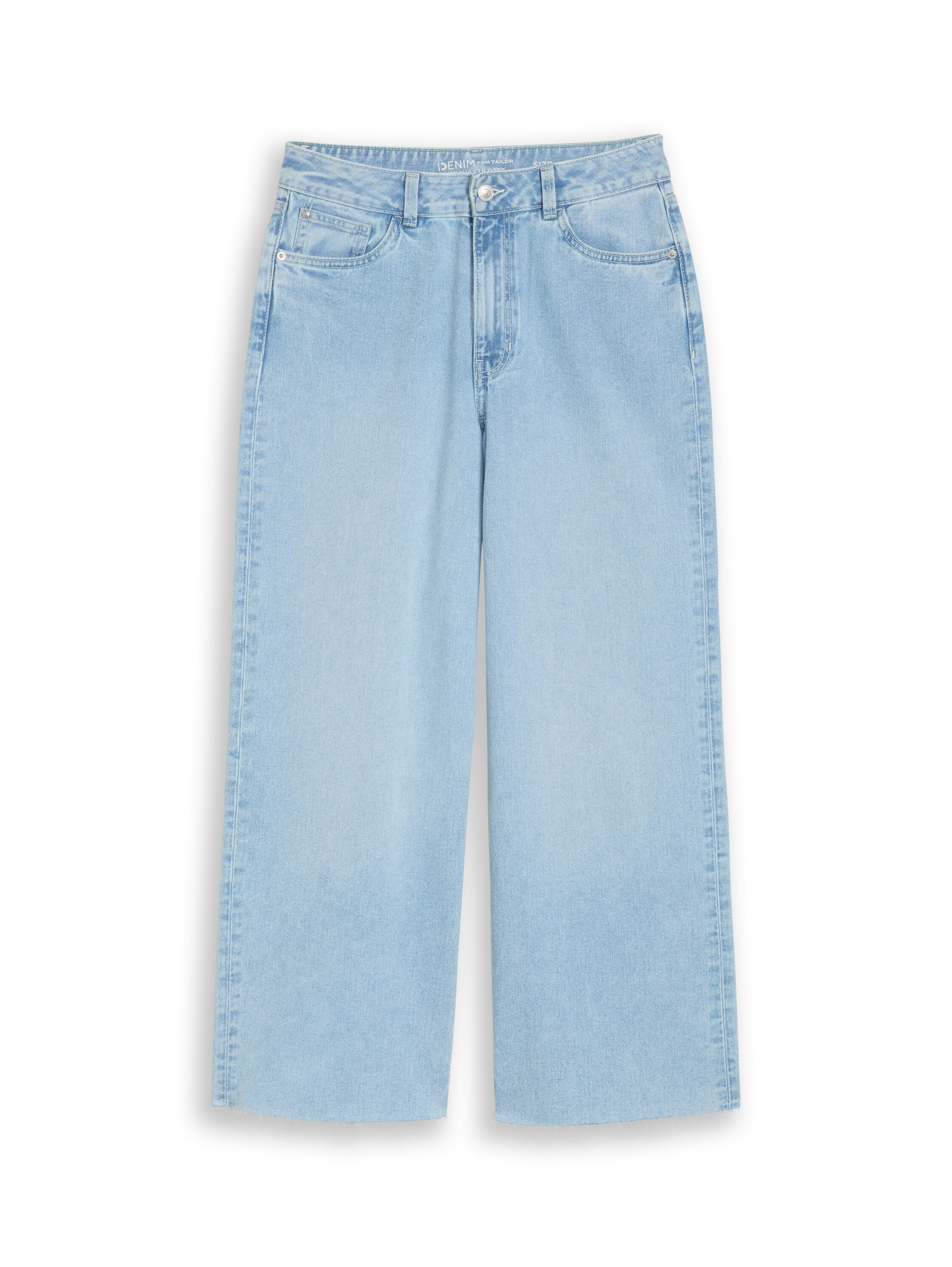 Tom Tailor High Waist Blue Jeans With Five Pocket Style