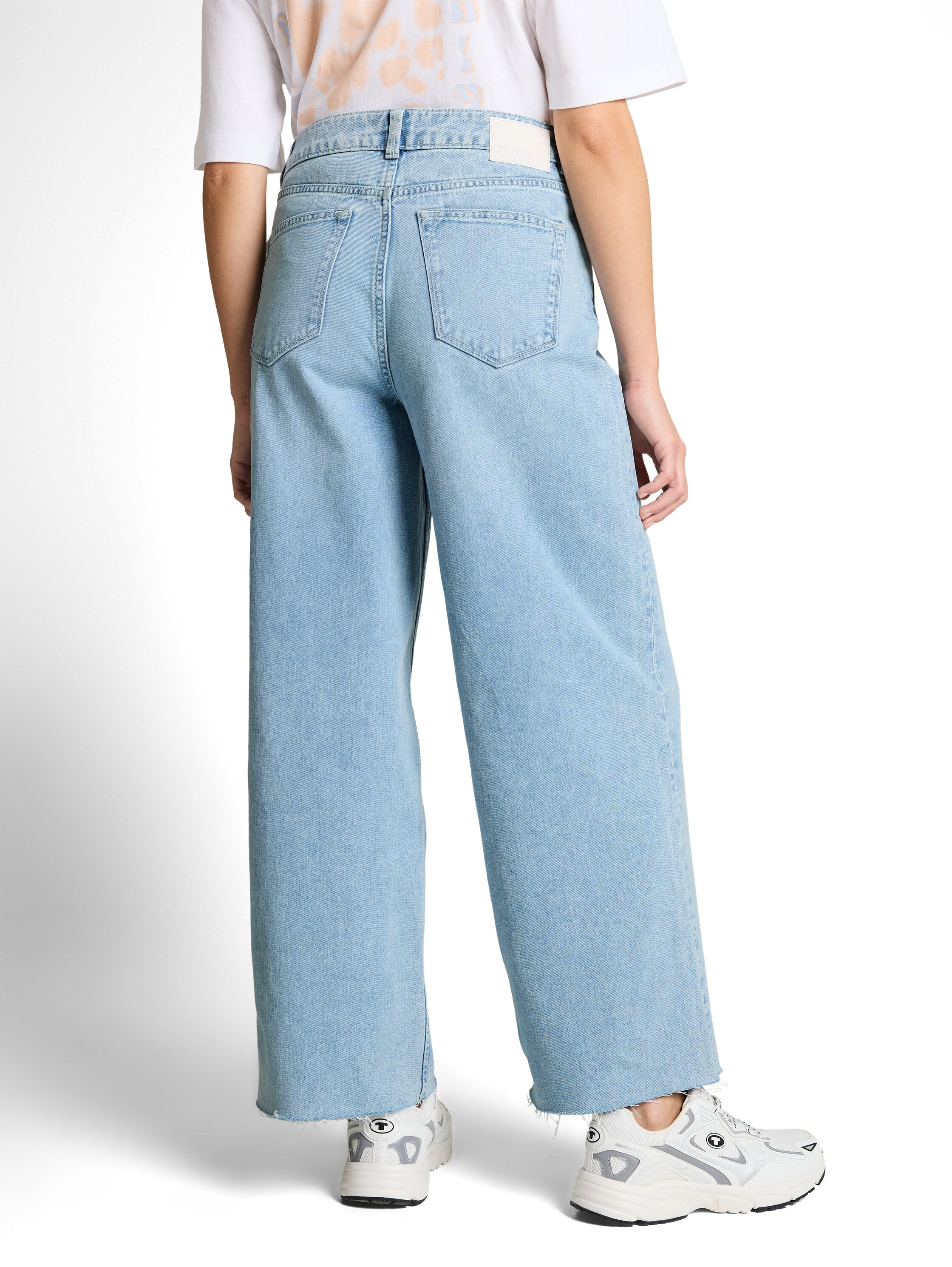 Tom Tailor High Waist Blue Jeans With Five Pocket Style