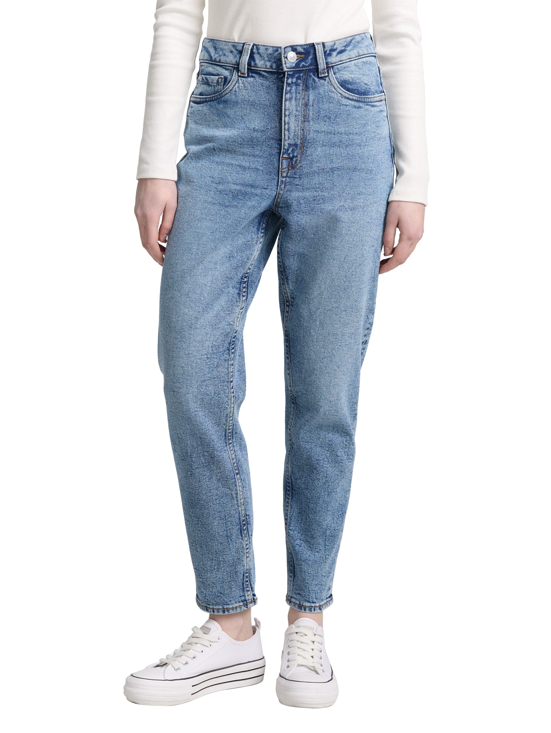 Tom Tailor Distressed Denim Light Blue Jeans
