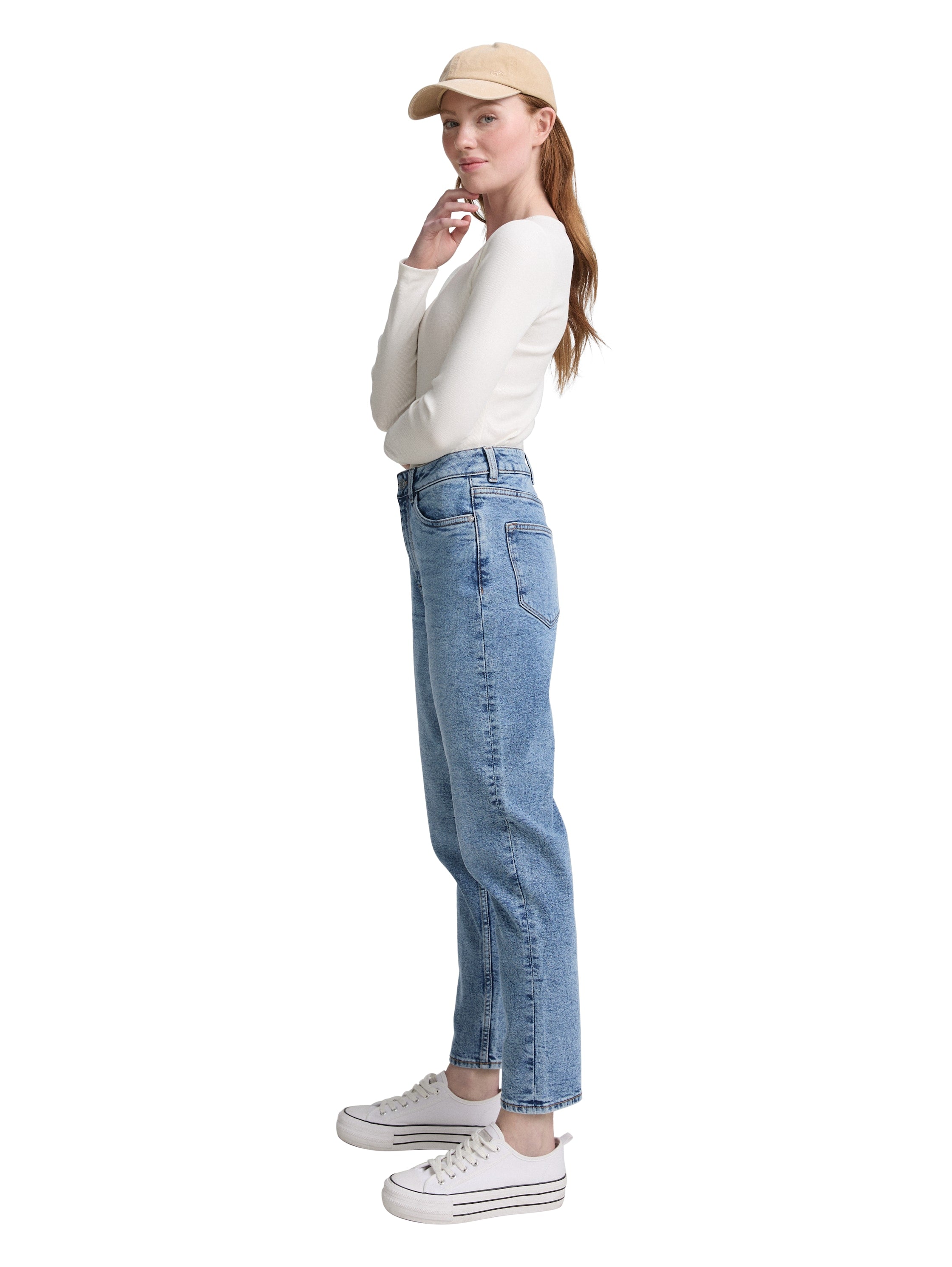 Tom Tailor Distressed Denim Light Blue Jeans