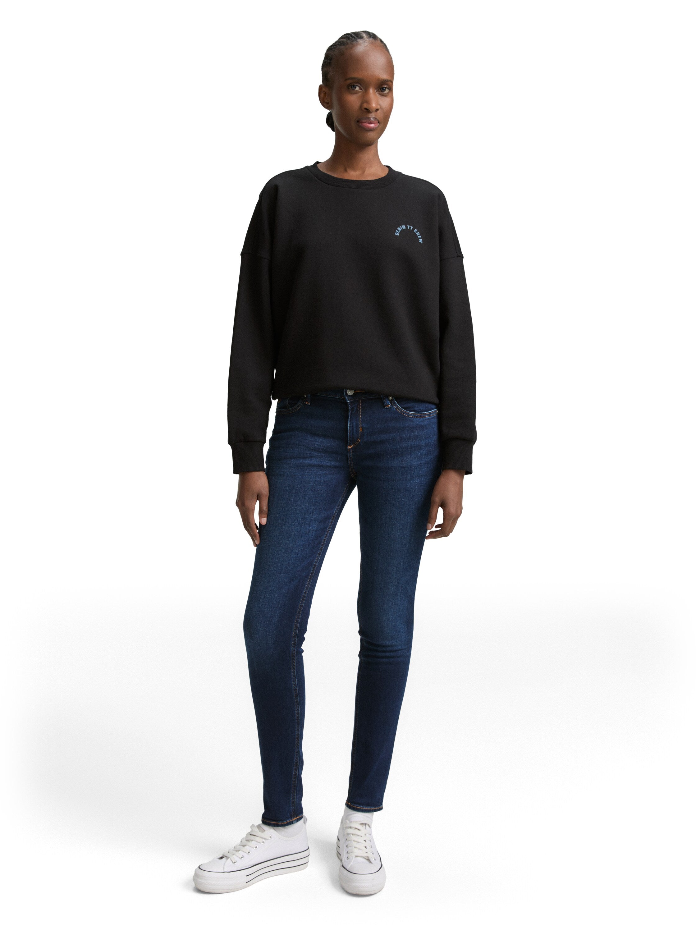 Tom Tailor Dark Stone Blue Denim Skinny Jeans
