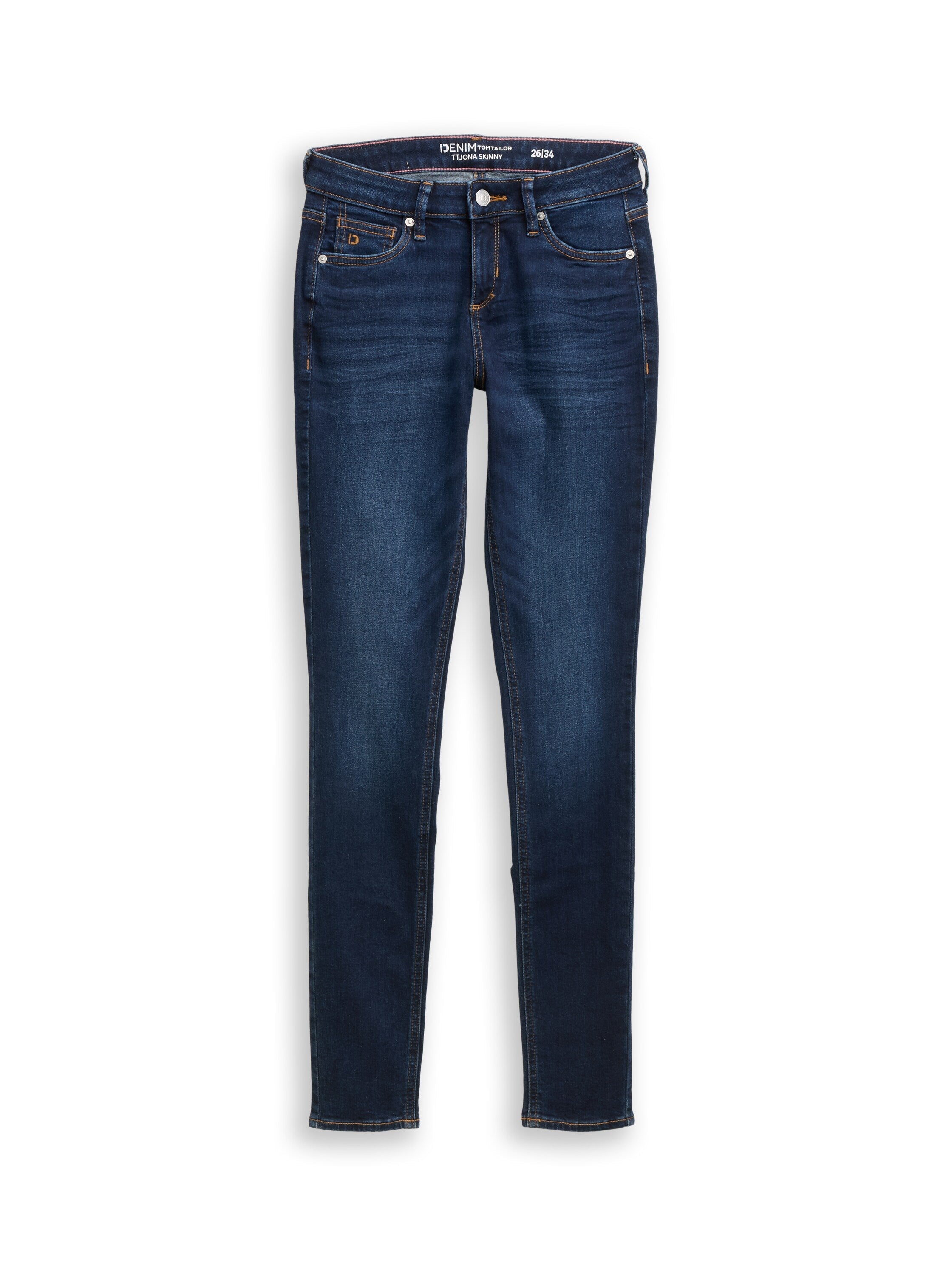 Tom Tailor Dark Stone Blue Denim Skinny Jeans
