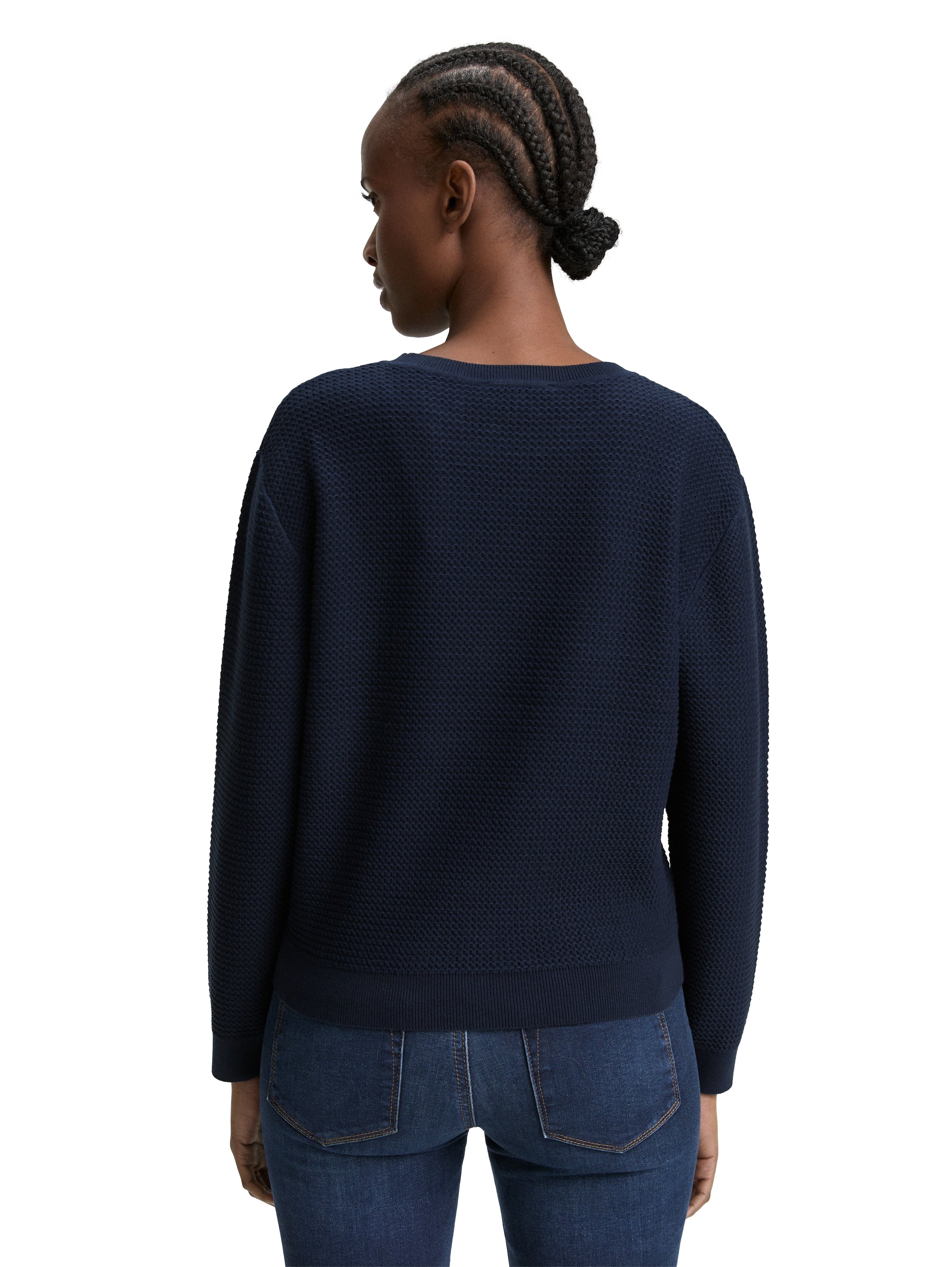 Tom Tailor Navy Simple Sweater