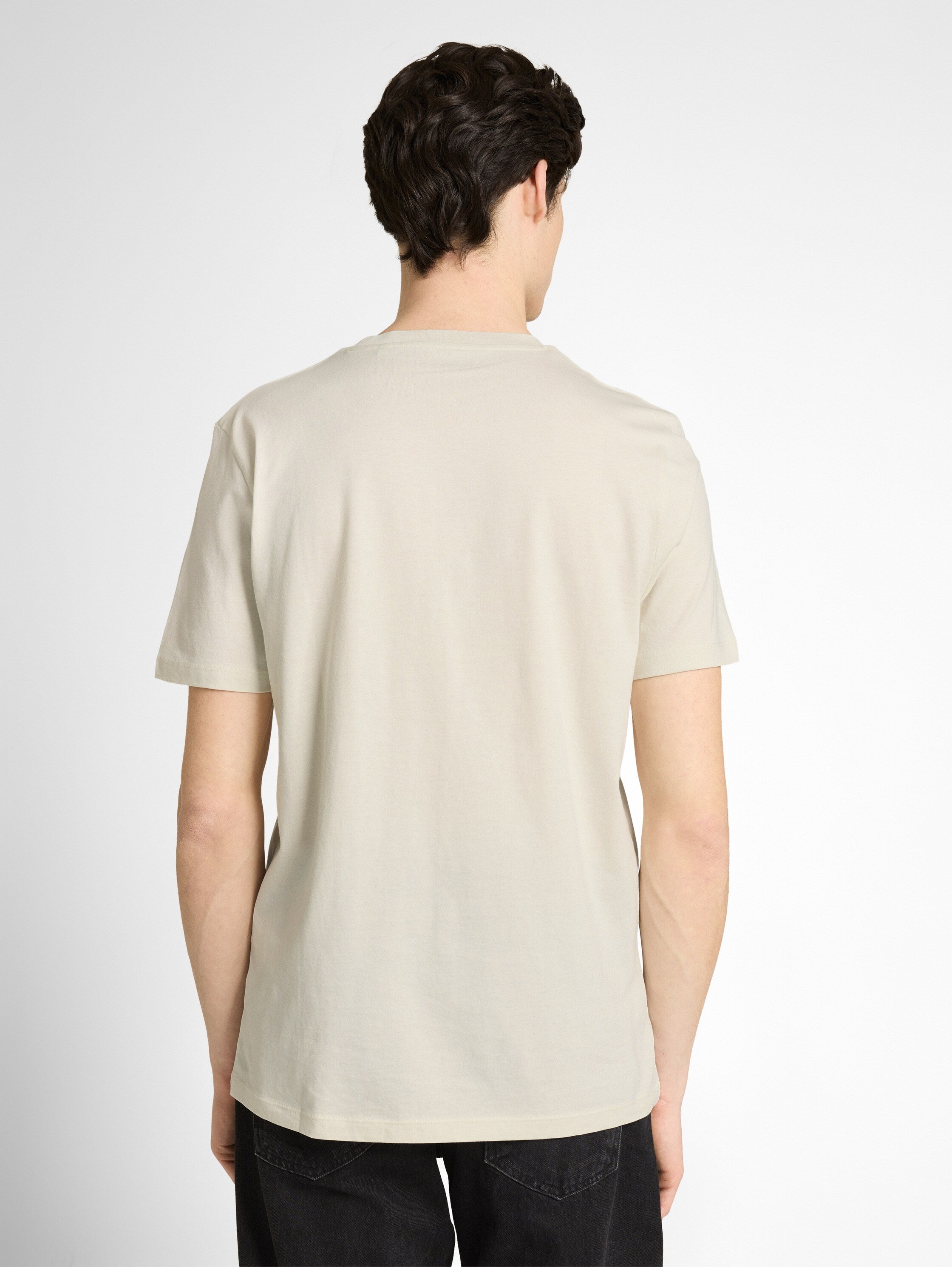 Tom Tailor Light Beige Short Sleeved T-Shirt