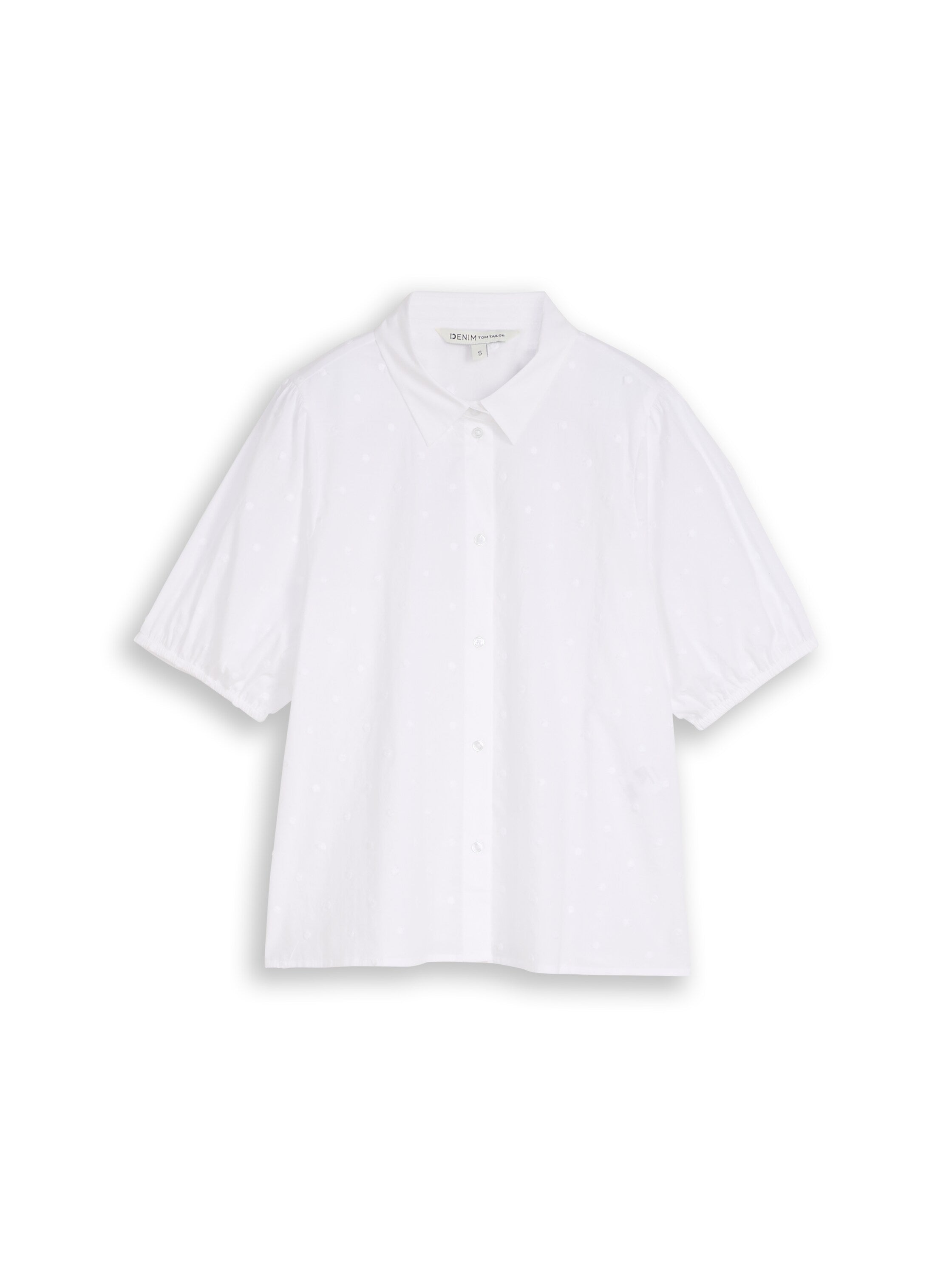 Tom Tailor White Blouse With Embroidery