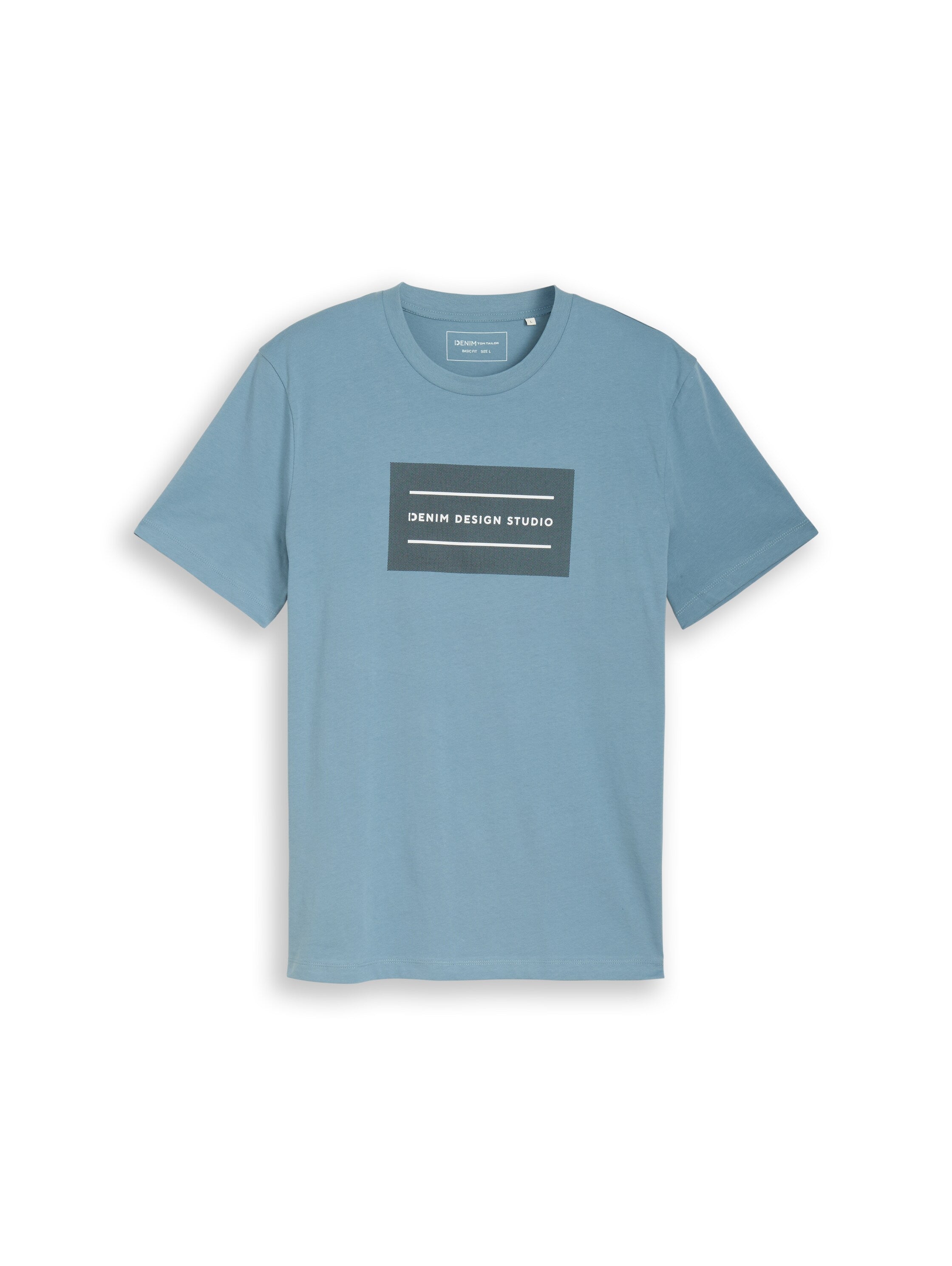 Tom Tailor Blue Short Sleeved T-Shirt