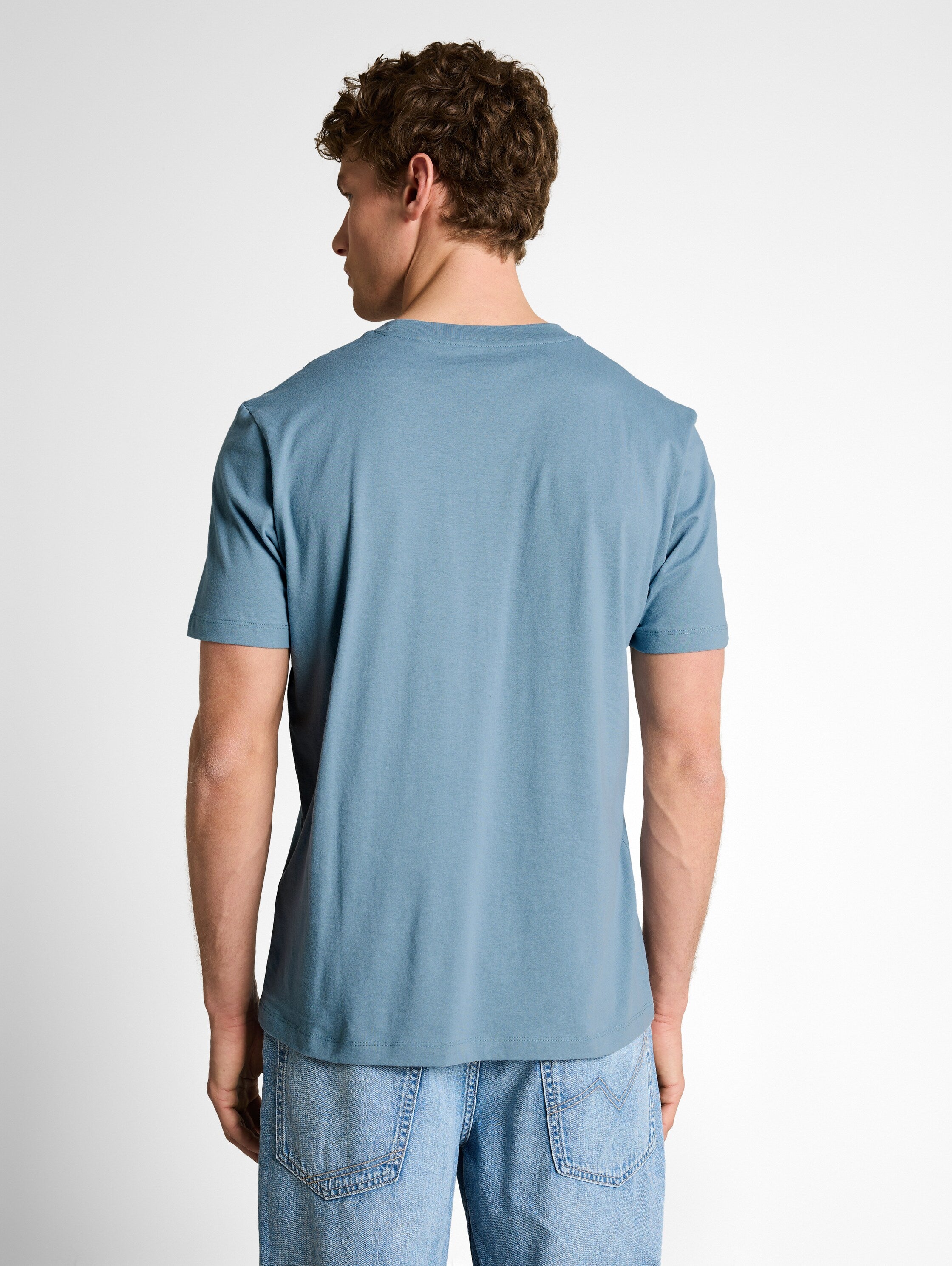 Tom Tailor Blue Short Sleeved T-Shirt