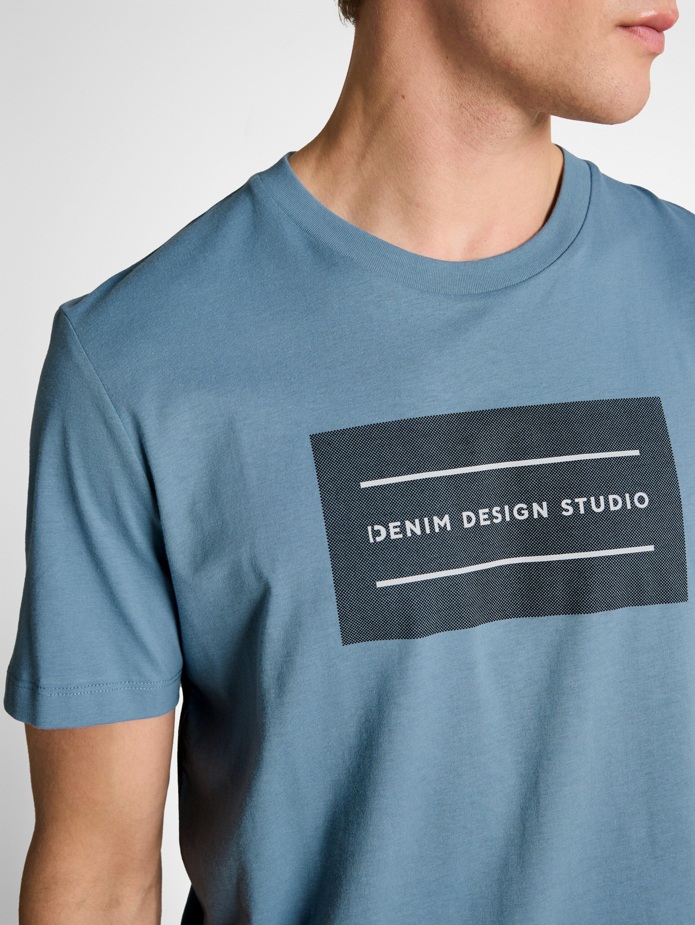 Tom Tailor Blue Short Sleeved T-Shirt