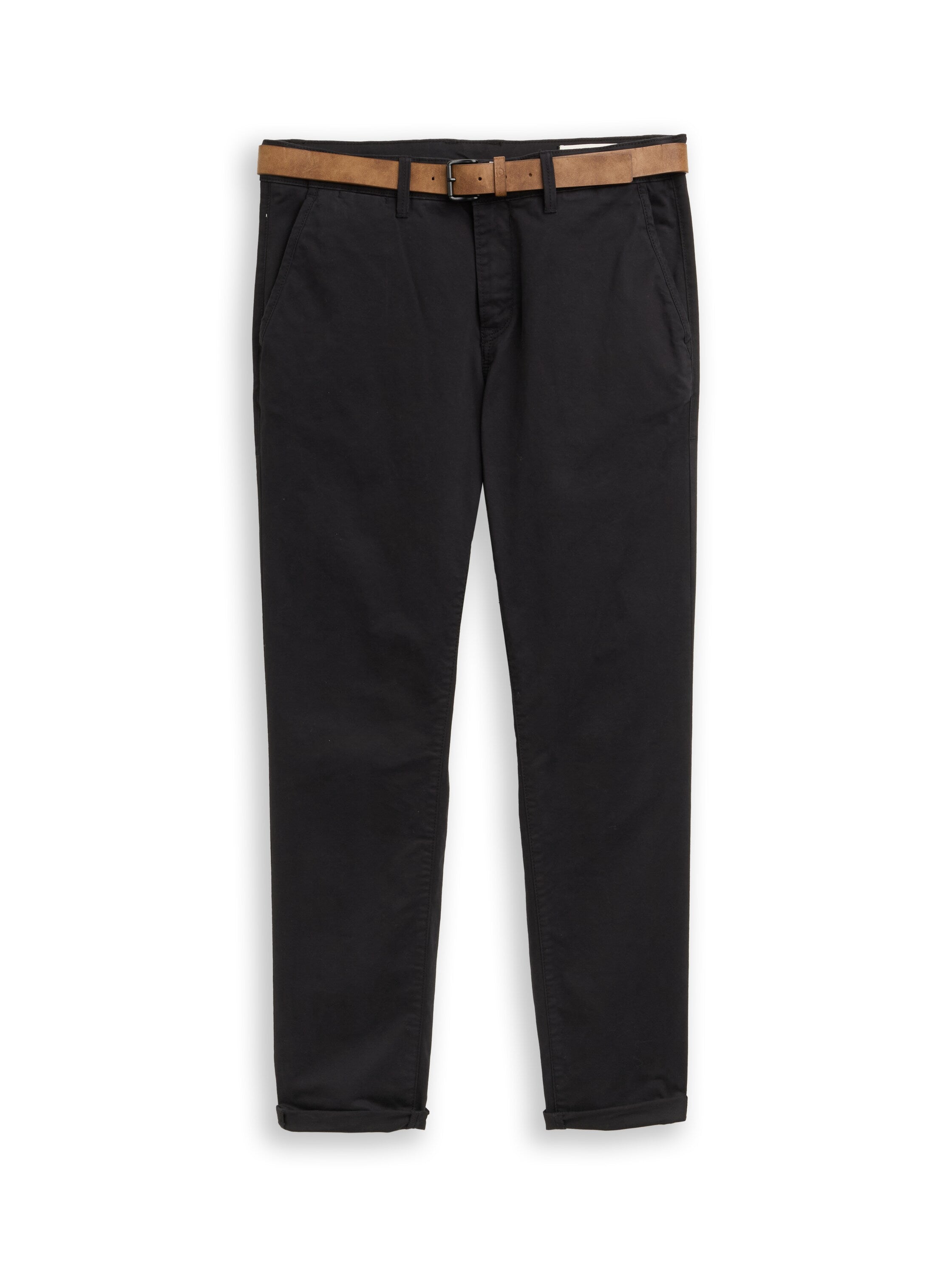 Tom Tailor Black Chino With Zipper To Close