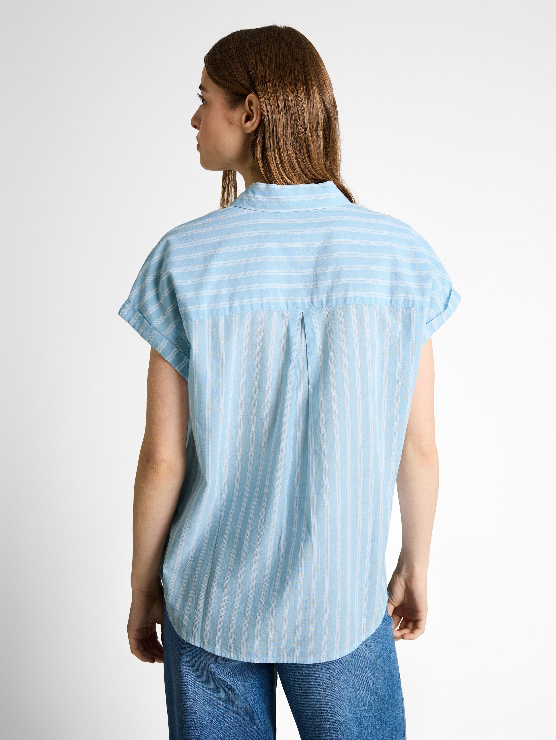 Tom Tailor Blue White Striped Shirt